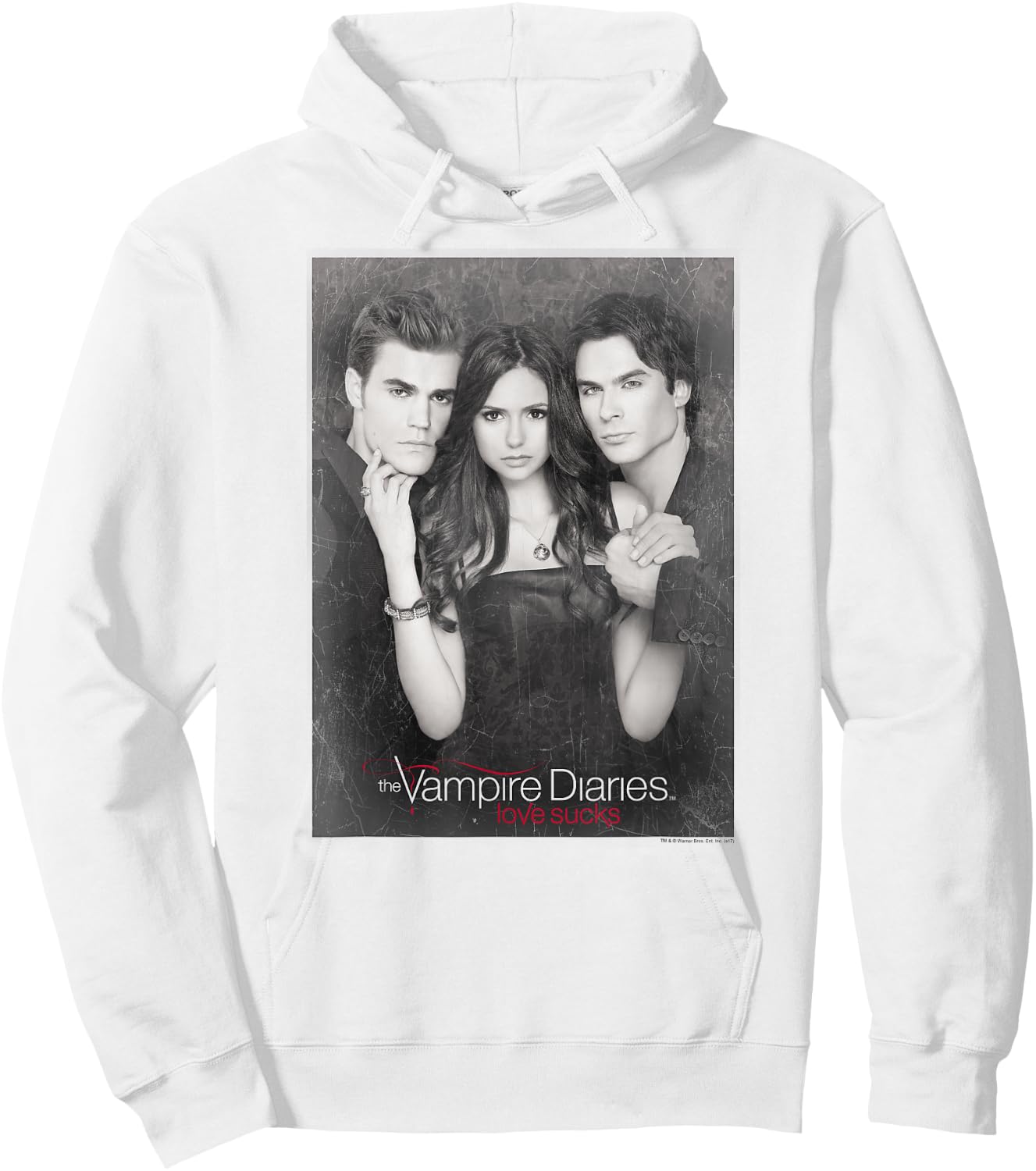 Vampire Diaries That was Then Small Hoodie - Hoodie | White
