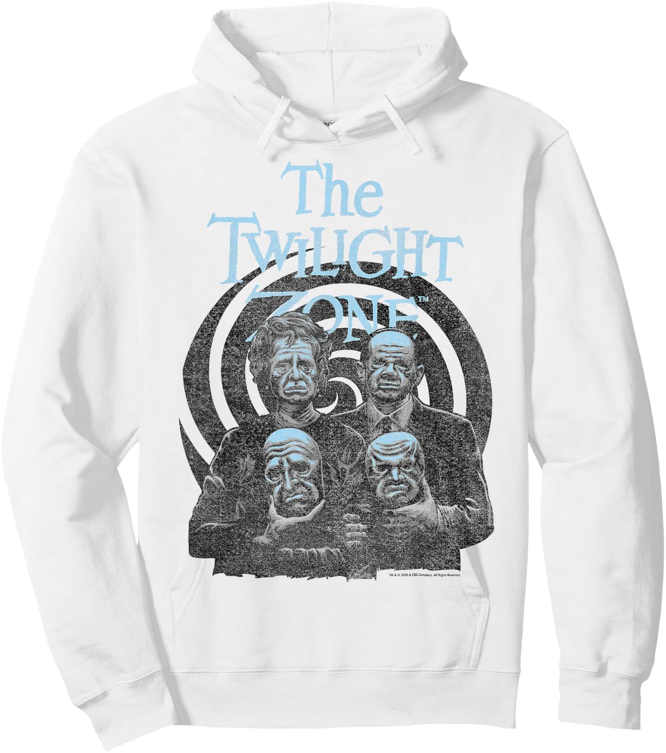 The Twilight Zone Take Off The Masks Swirl Hoodie - Hoodie | White