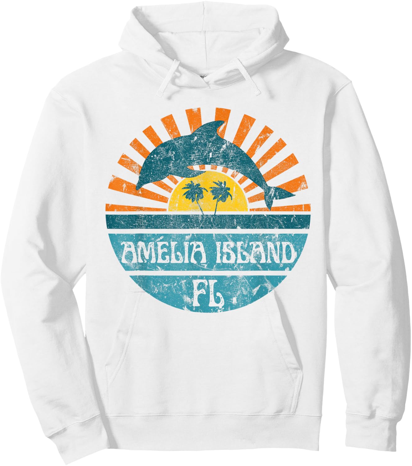 Amelia Island Hoodie - Hoodie | White
