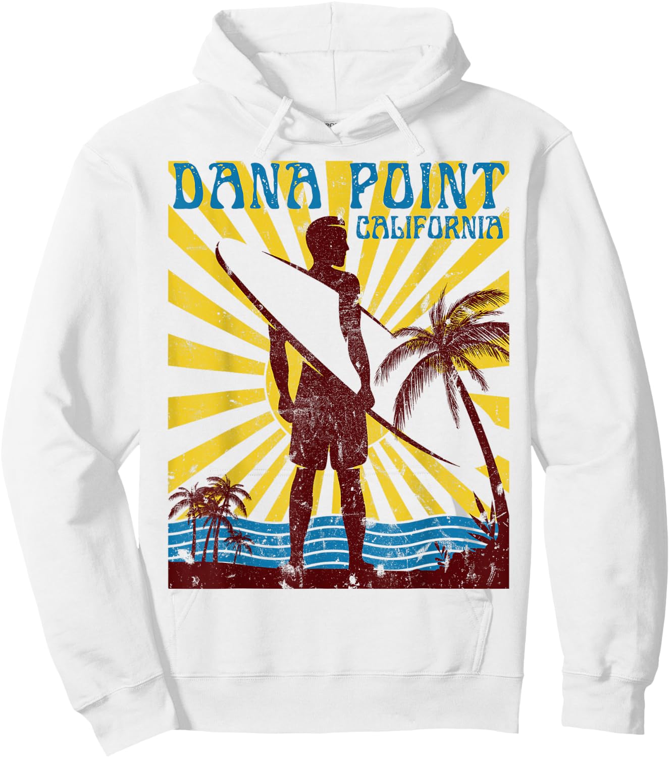 Dana Point Women Girls Kids Hoodie - Hoodie | White