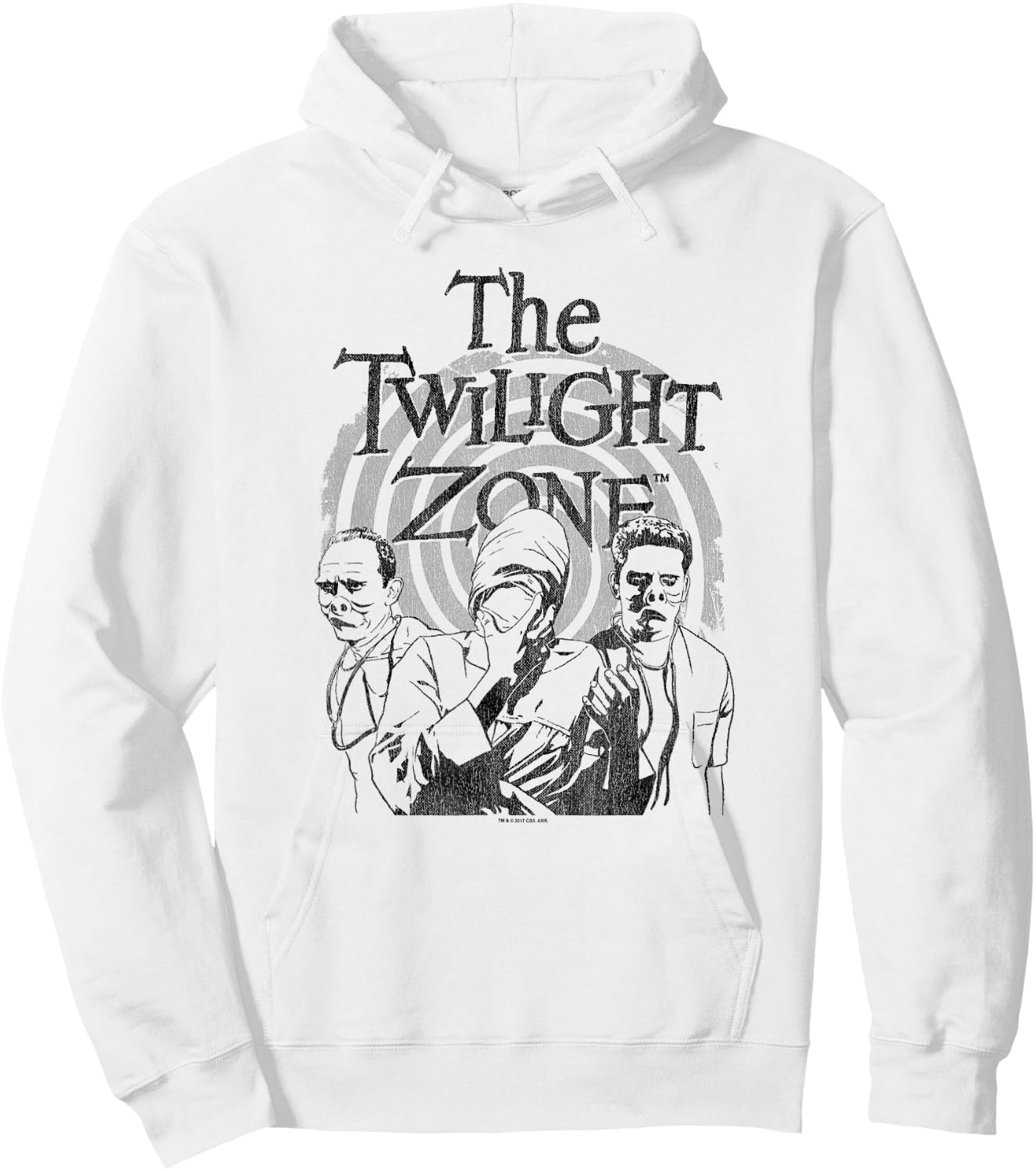 Twilight Zone Beholder Hoodie - Hoodie | White