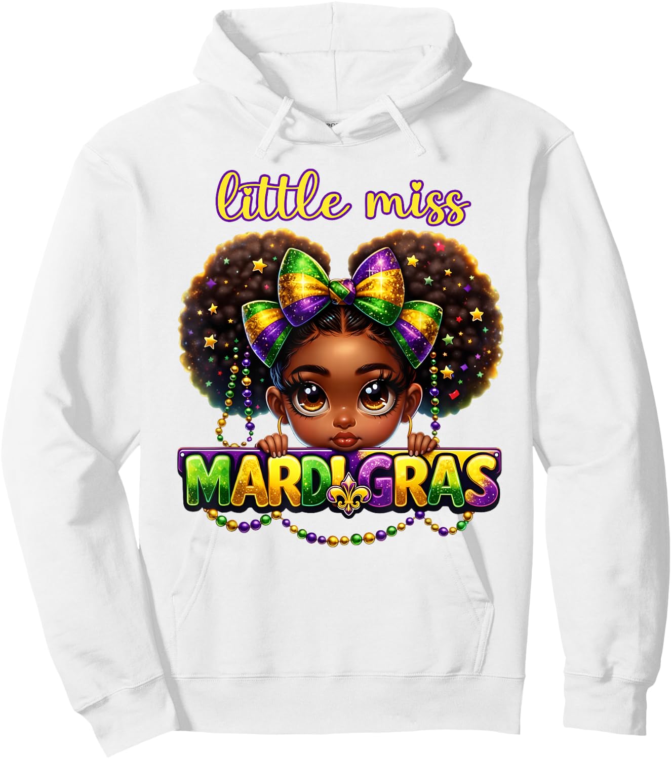 Kids New Orleans Hoodie - Hoodie | White