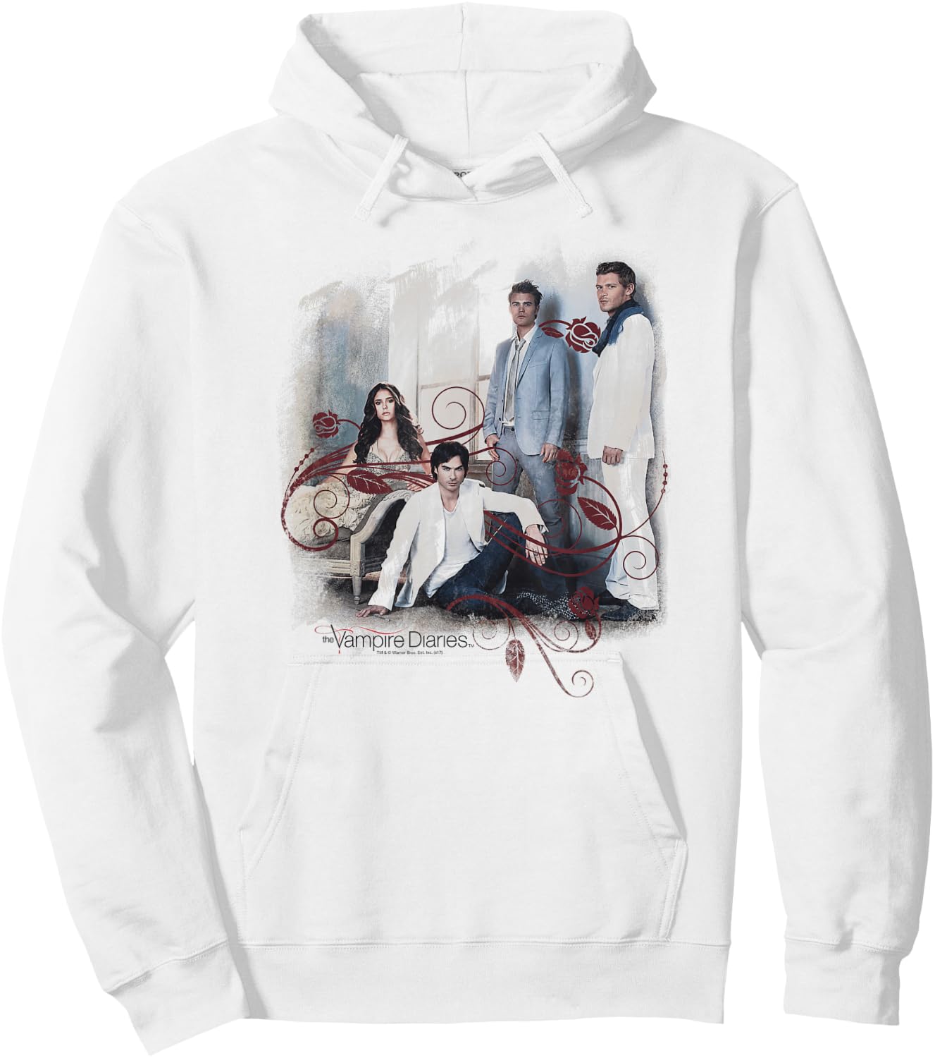 Vampire Diaries 3+1 Hoodie - Hoodie | White