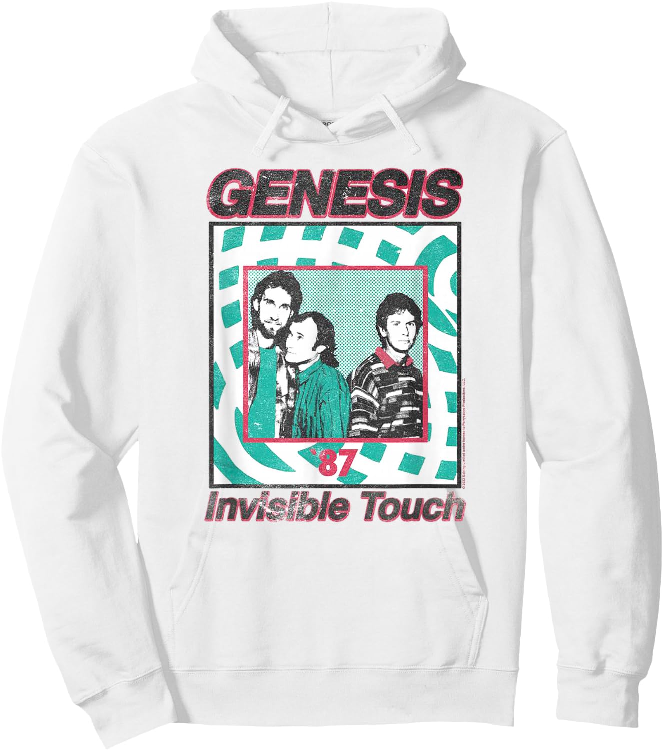 Genesis Invisible Touch Poster Hoodie - Hoodie | White