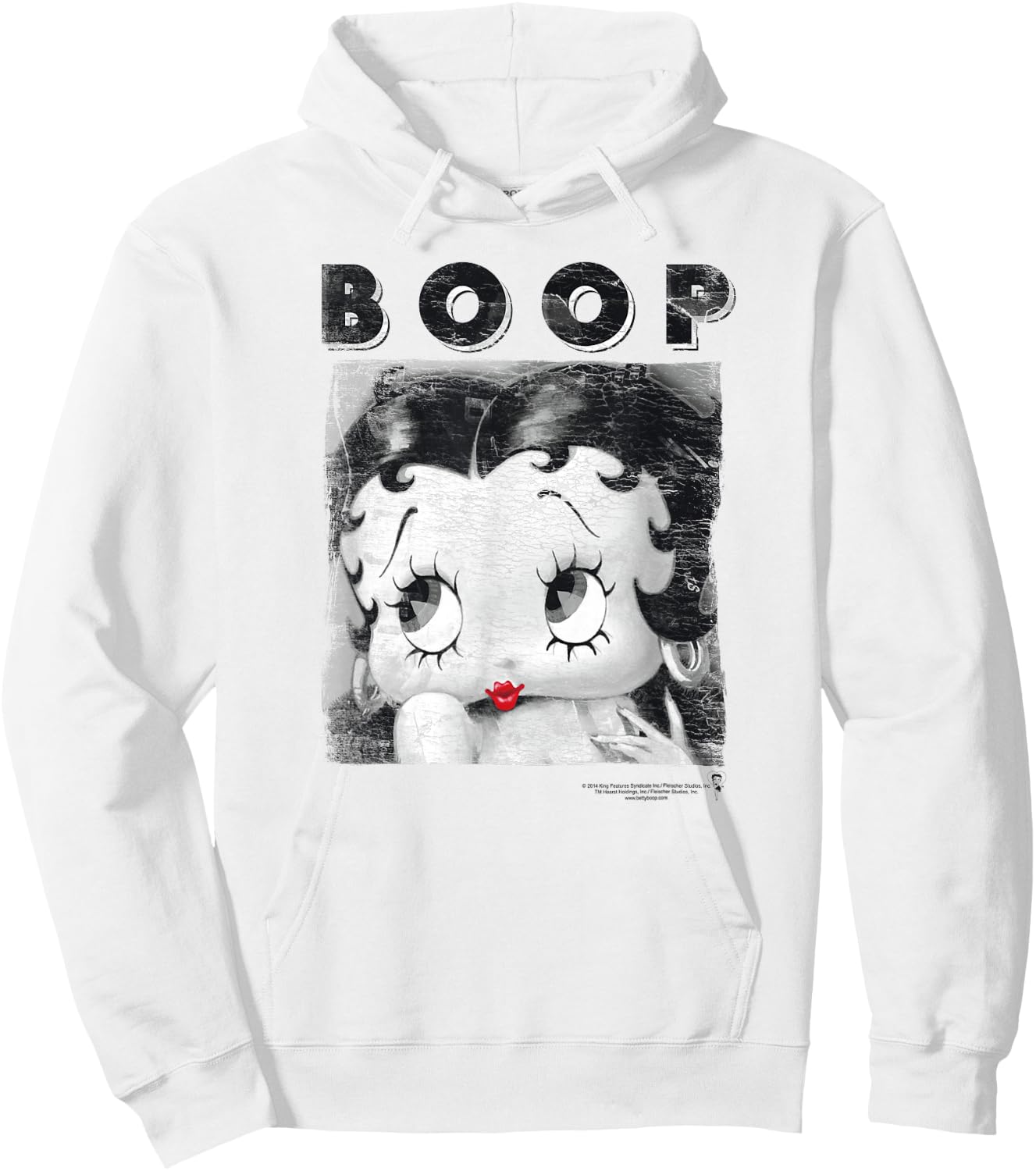 Betty Boop Not Fade Away Hoodie - Hoodie | White