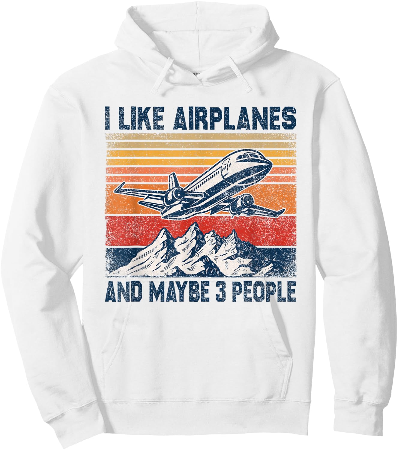Funny Aviator Pilot Airplane Plane Aviation Gifts Men Women Hoodie - Hoodie | White