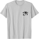 Eye of Horus, Egyptian, Protection Symbol, Lucky Charms T-Shirt - T-Shirt | Ash