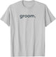 Minimalistic groom. Minimal T-Shirt - T-Shirt | Ash