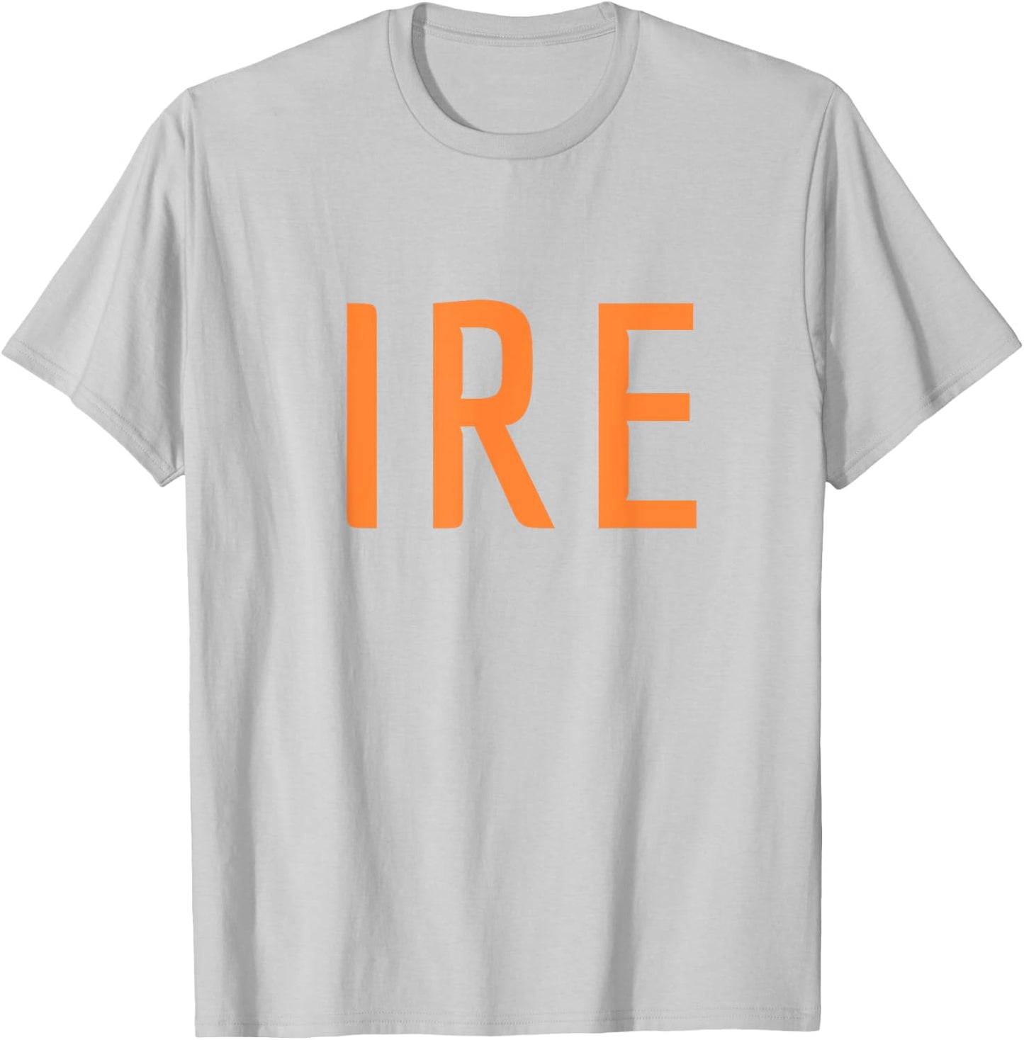 IRE - Ireland Three Part Combo Design - Irish Flag Part 1 T-Shirt - T-Shirt | Ash