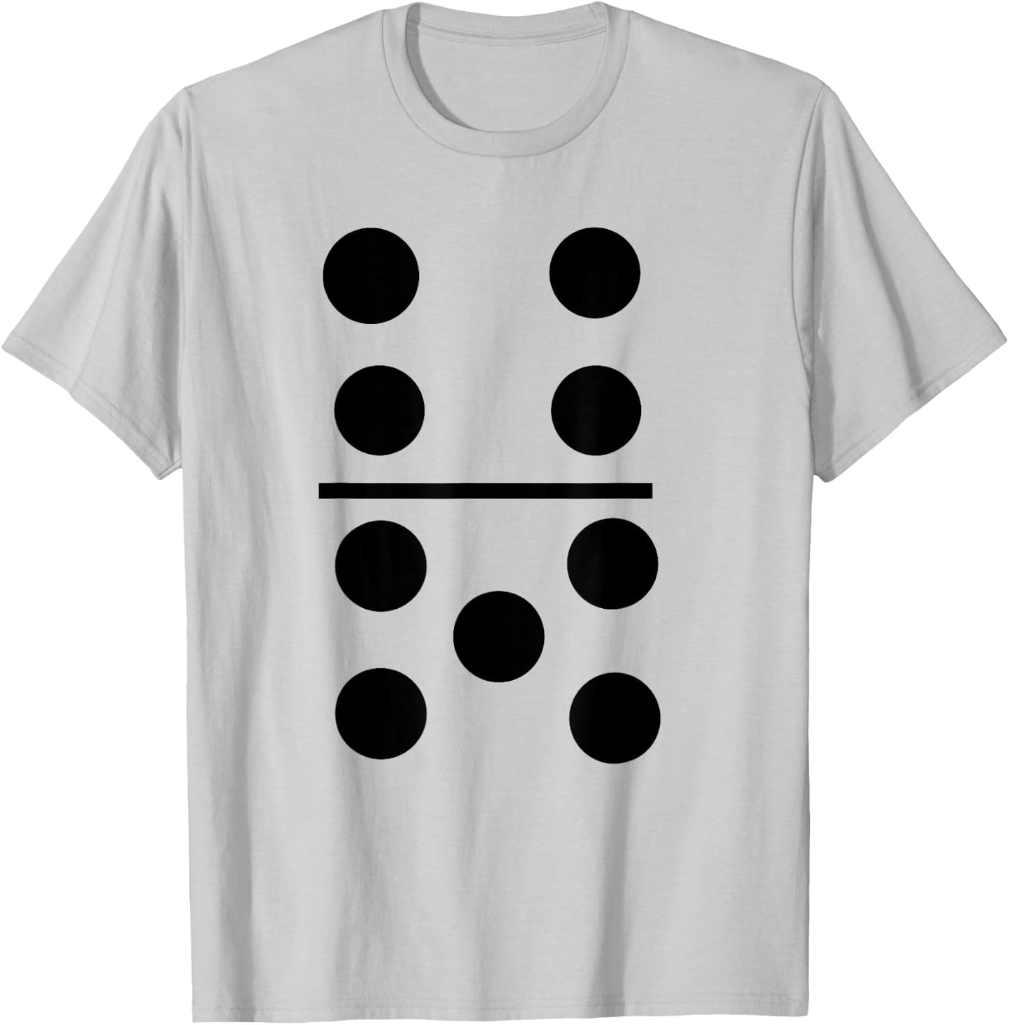 Big Domino Halloween Group Costume 4-5 Tile T-Shirt - T-Shirt | Ash
