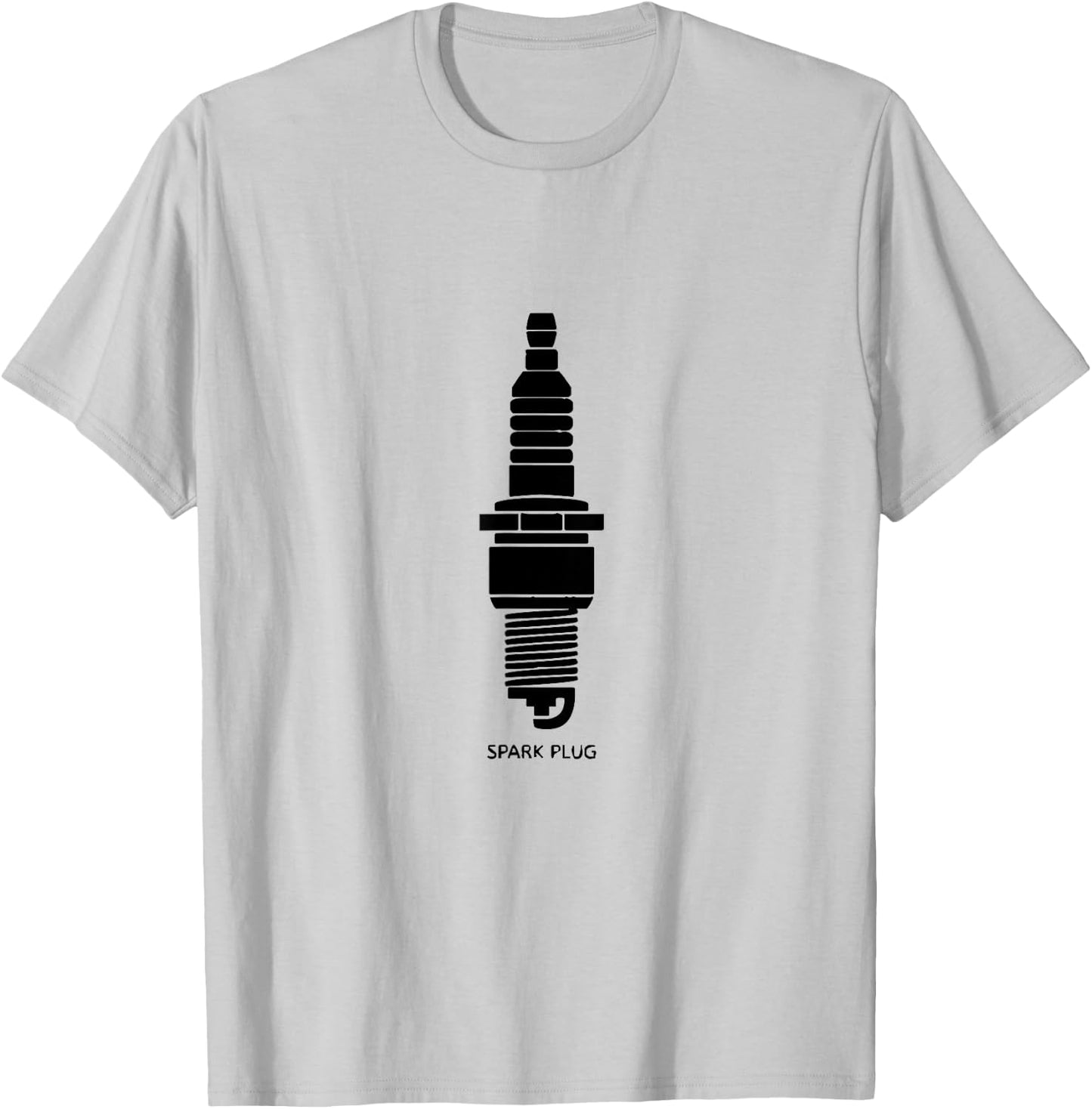 Spark Plug T-Shirt - T-Shirt | Ash