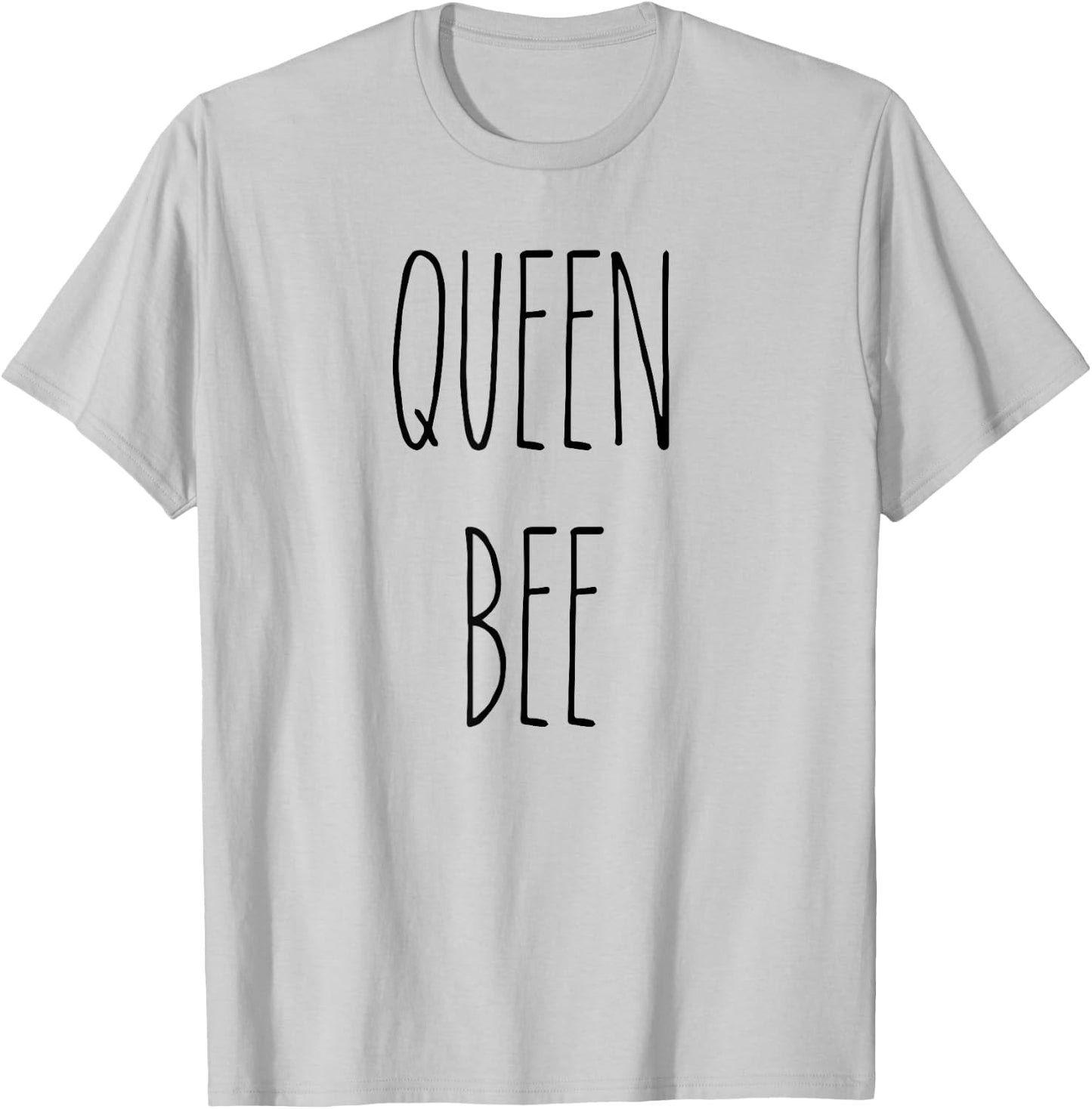 Rae inspired Dunn mug queen bee girl boss glass ceiling T-Shirt - T-Shirt | Ash