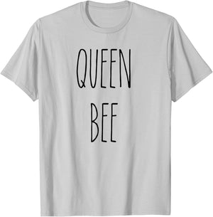 Rae inspired Dunn mug queen bee girl boss glass ceiling T-Shirt - T-Shirt | Ash
