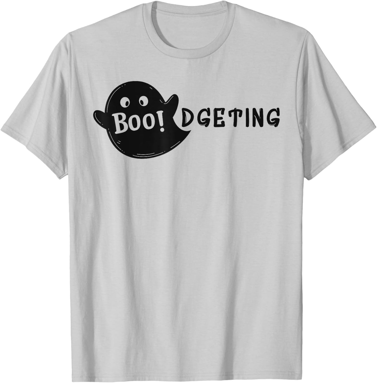 Boodgeting Halloween Humor Finance Department T-Shirt - T-Shirt | Ash