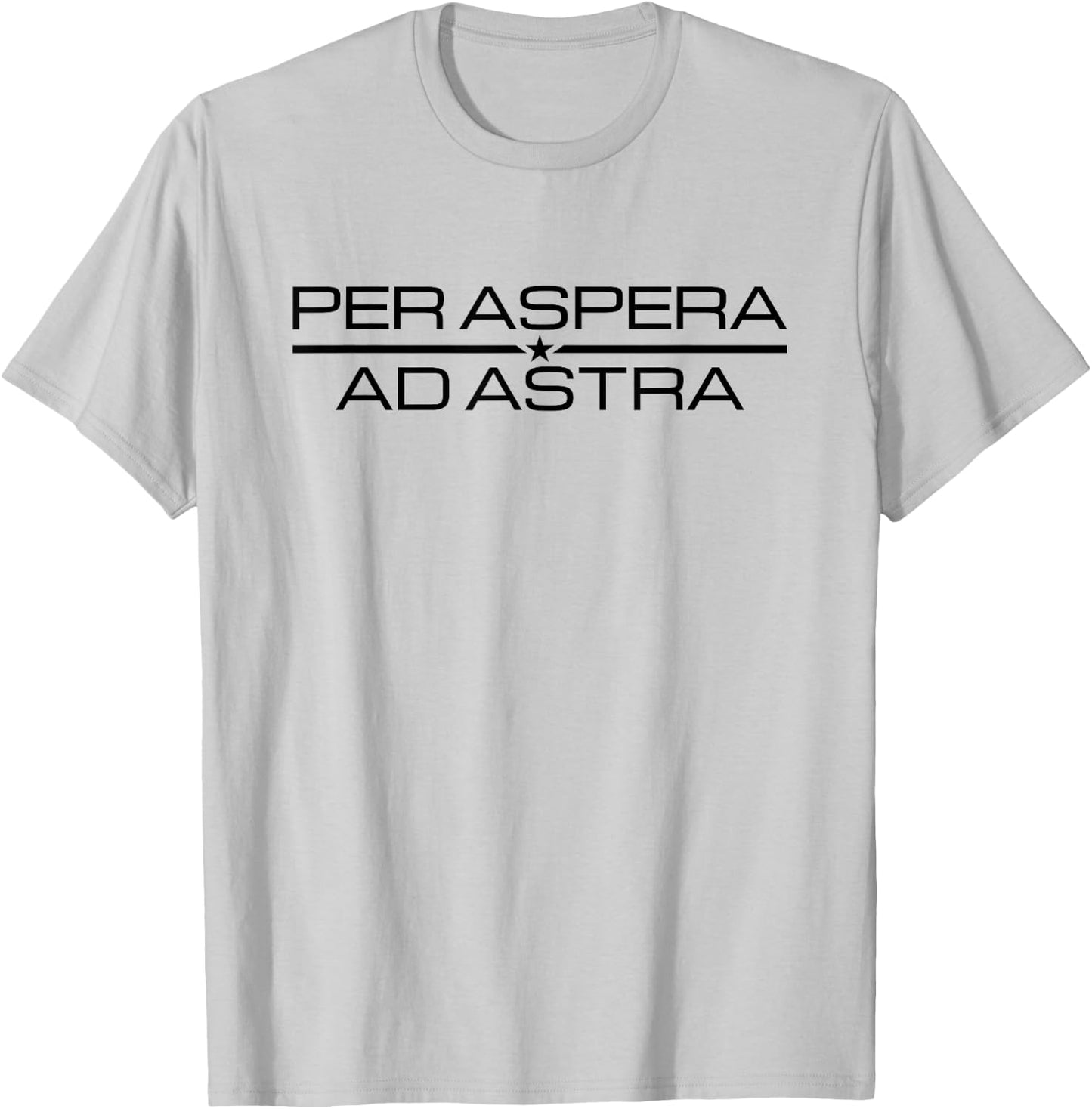 Per Aspera Ad Astra T-Shirt - T-Shirt | Ash
