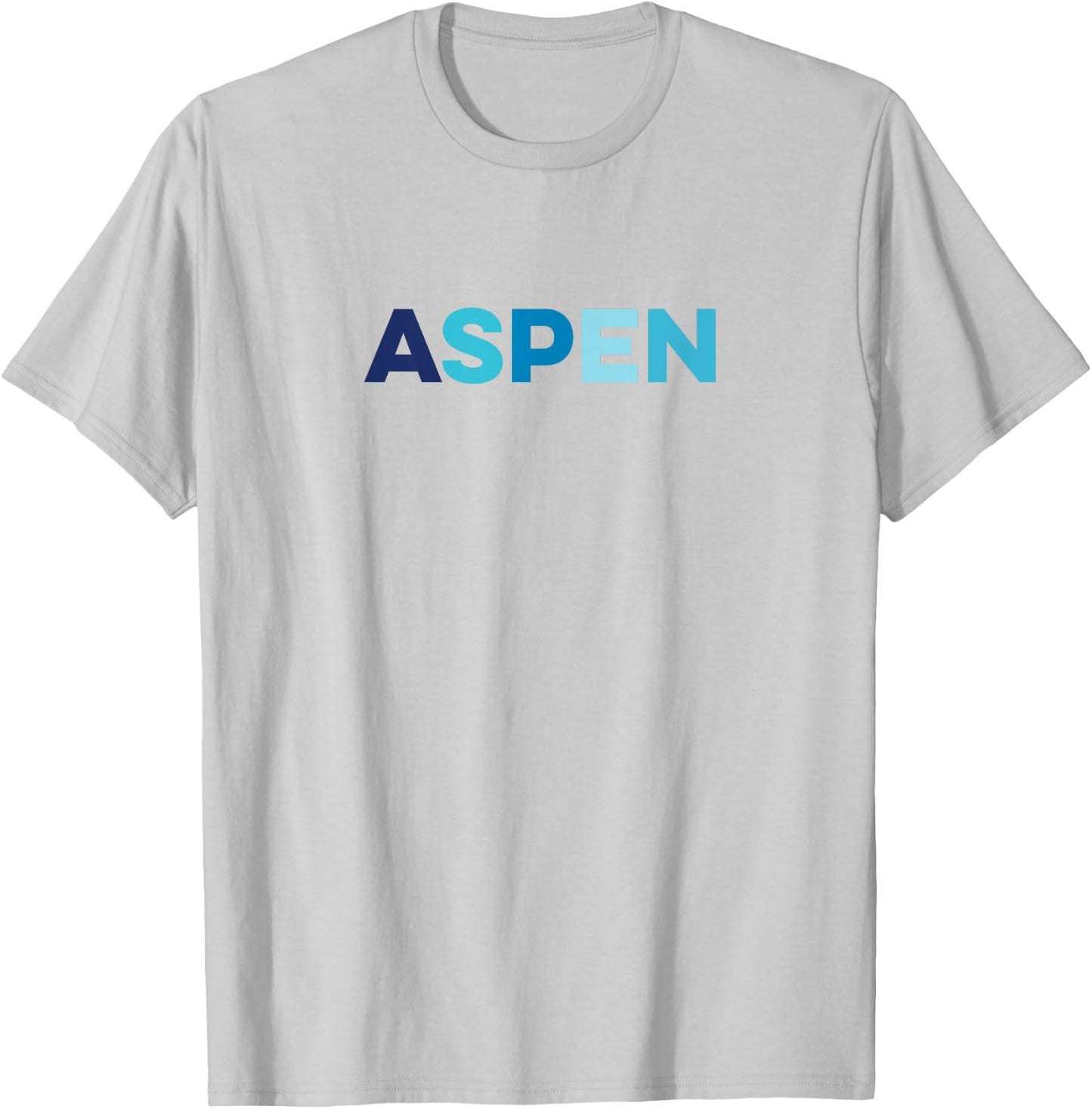 Aspen Colorado Ski Snowboard T-Shirt - T-Shirt | Ash