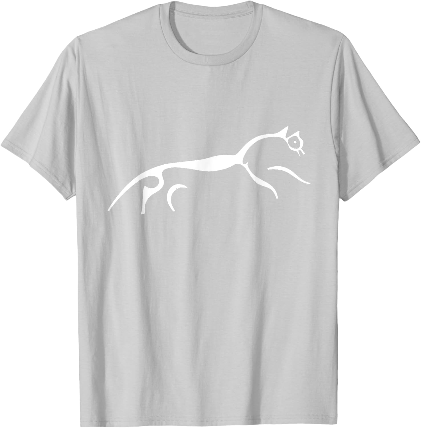 Uffington White Horse T-Shirt - T-Shirt | Ash