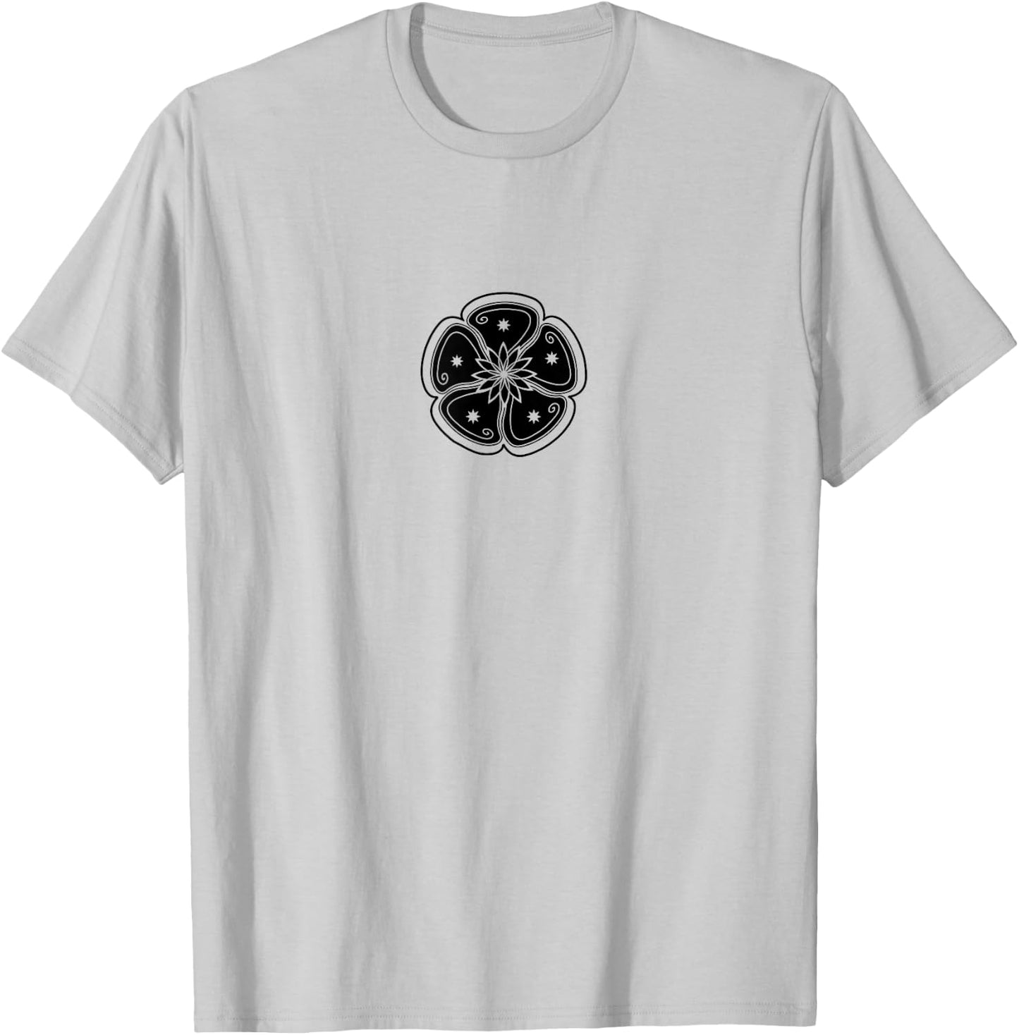 Peyote Cactus Symbol Mandala Lophophora Williamsii Desert T-Shirt - T-Shirt | Ash