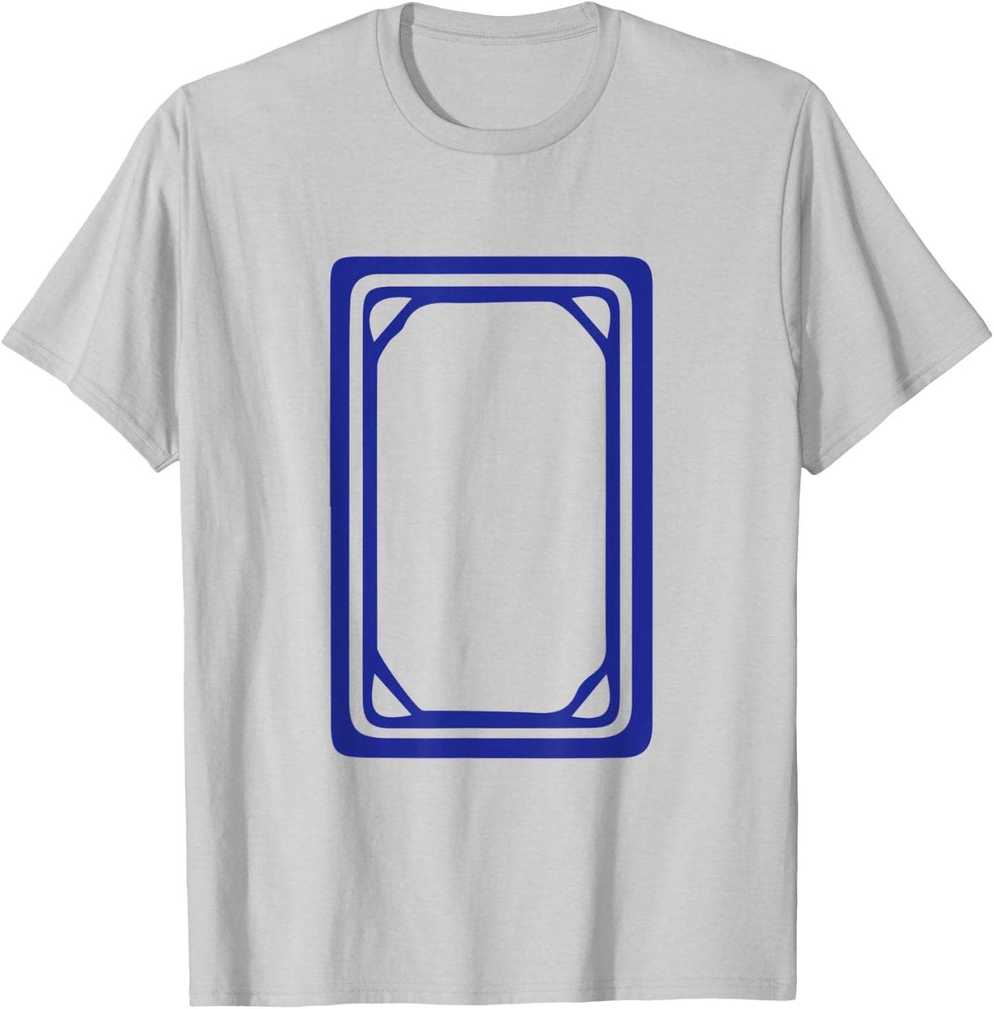 White Mahjong Dragon Baiban 白板 Tile. It's Mahjong Time! T-Shirt - T-Shirt | Ash
