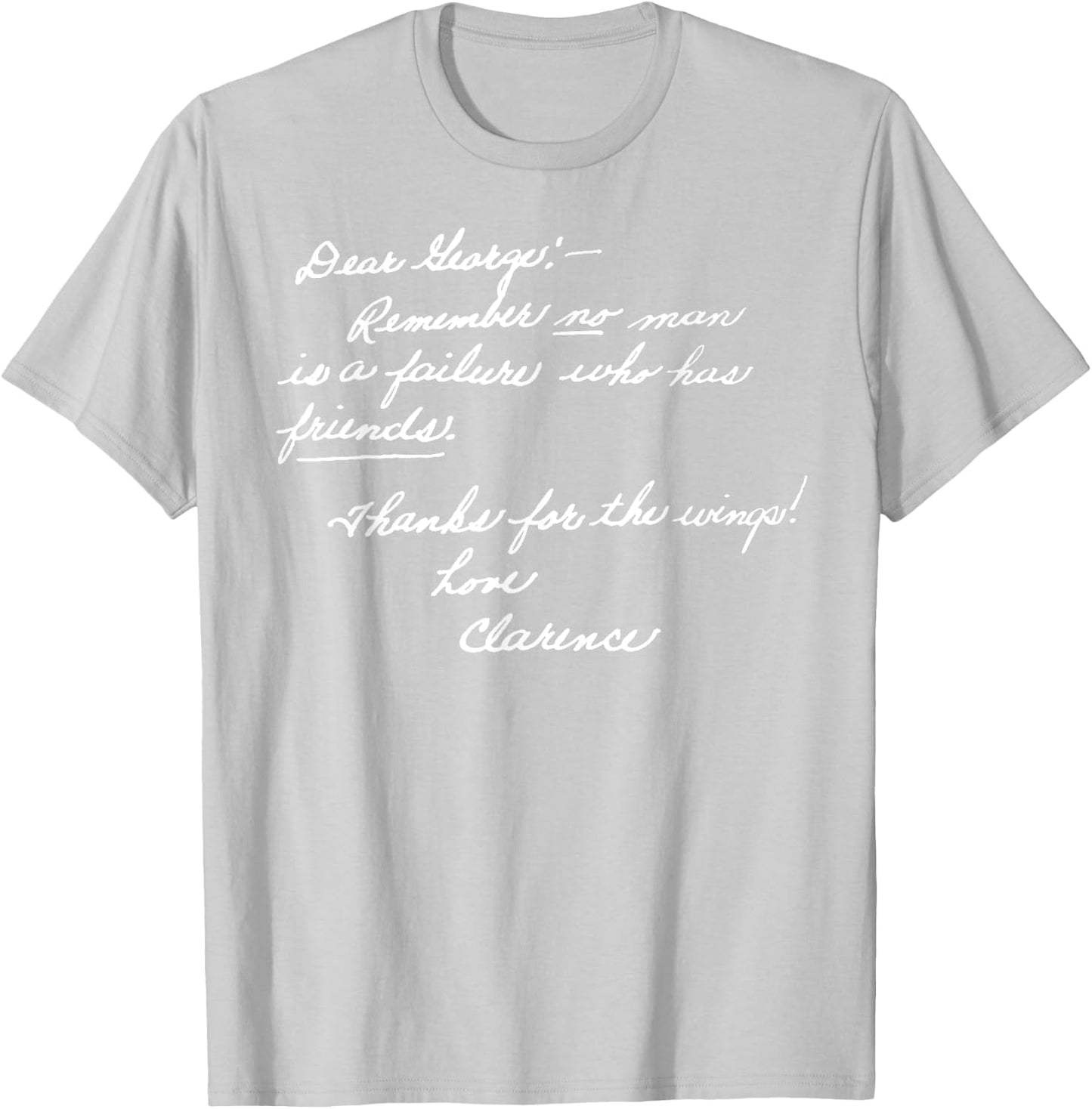 Vintage Christmas Classic It's a Wonderful Life T-Shirt - T-Shirt | Ash