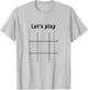 Tic Tac Toe T-Shirt - T-Shirt | Ash