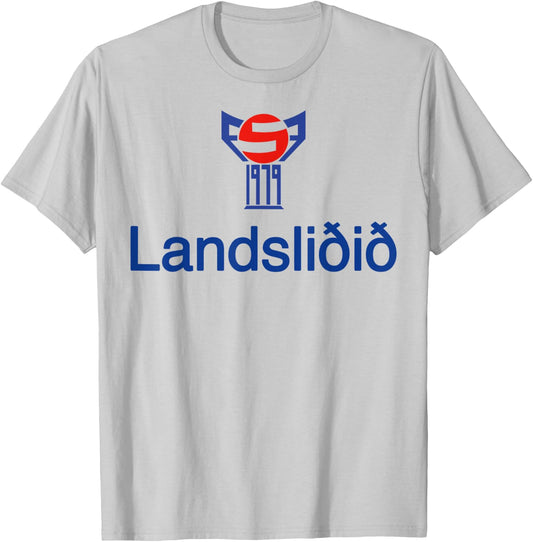 The National Team Faroese Clothing Graphic Faroe Islands T-Shirt - T-Shirt | Ash