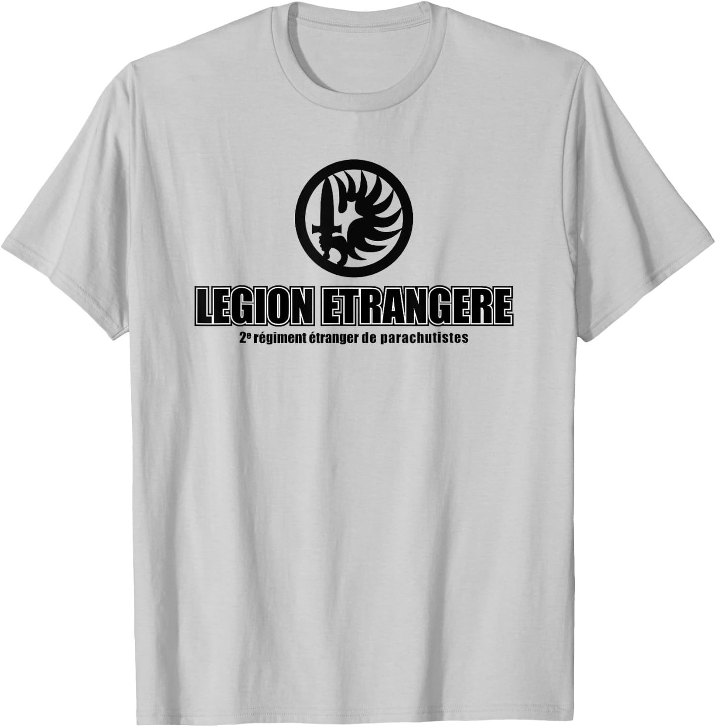French Foreign Legion Paratrooper T shirt - 2 Rep T-Shirt - T-Shirt | Ash