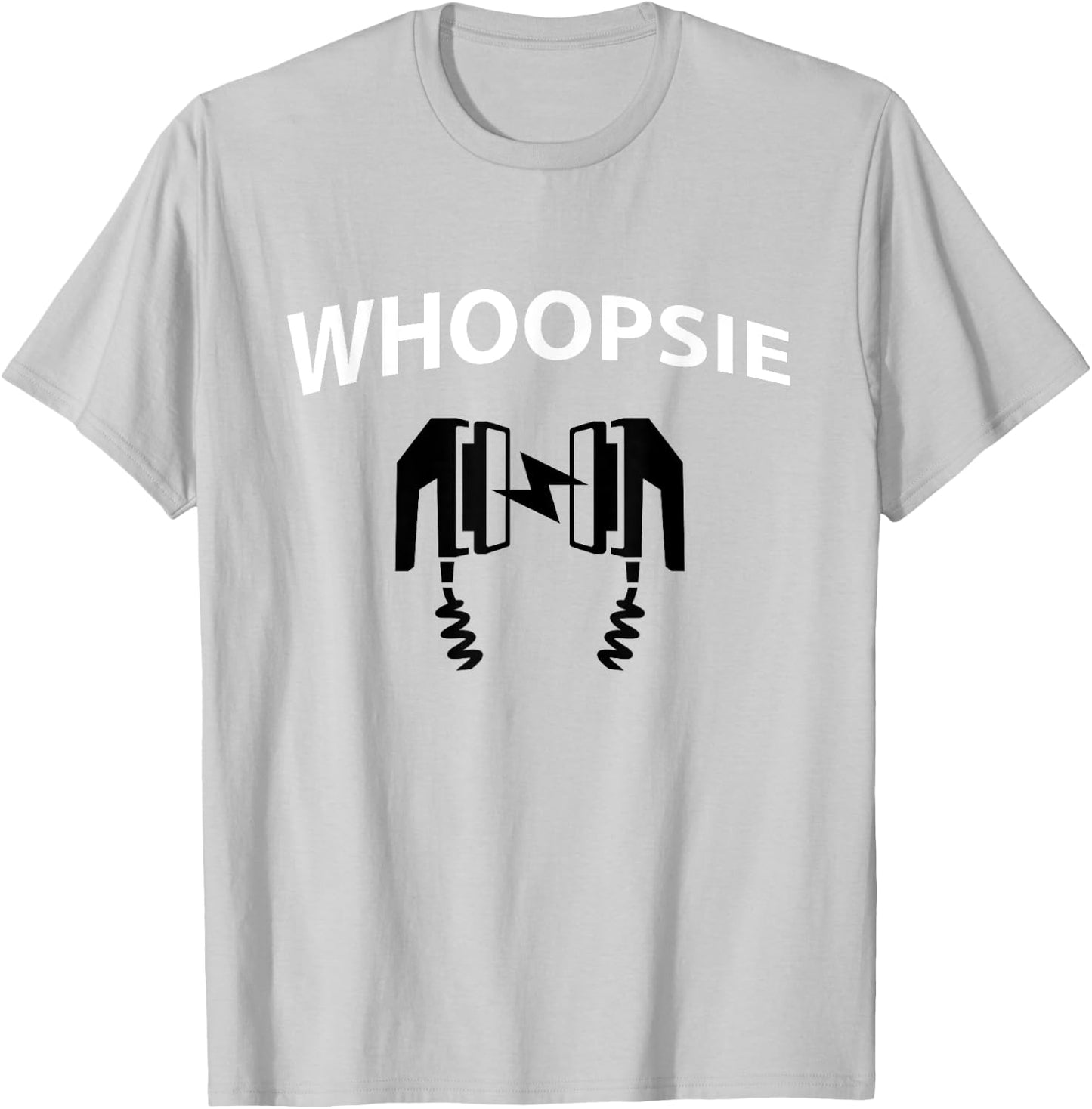 Whoopsie Defibrillators T-Shirt - T-Shirt | Ash