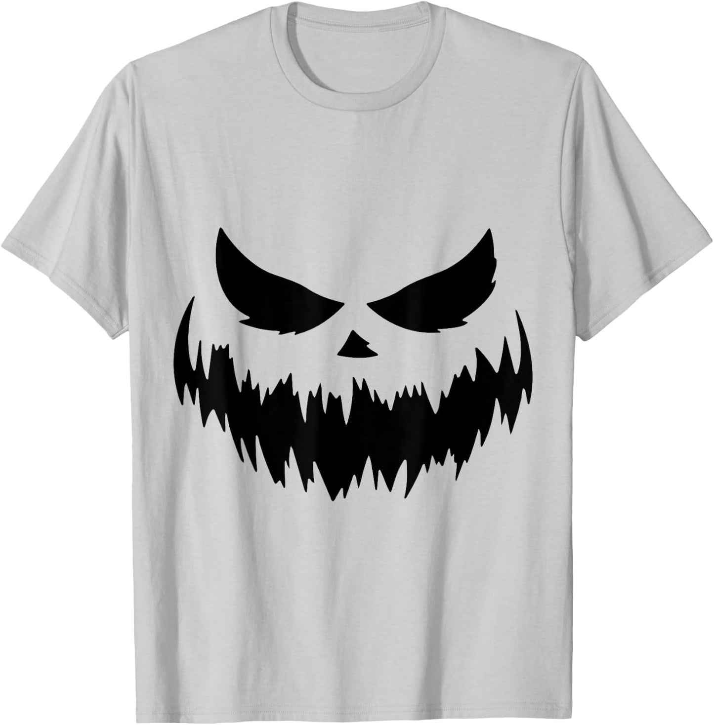 Pumpkin Jack O Lantern Face Jackolantern T-Shirt - T-Shirt | Ash