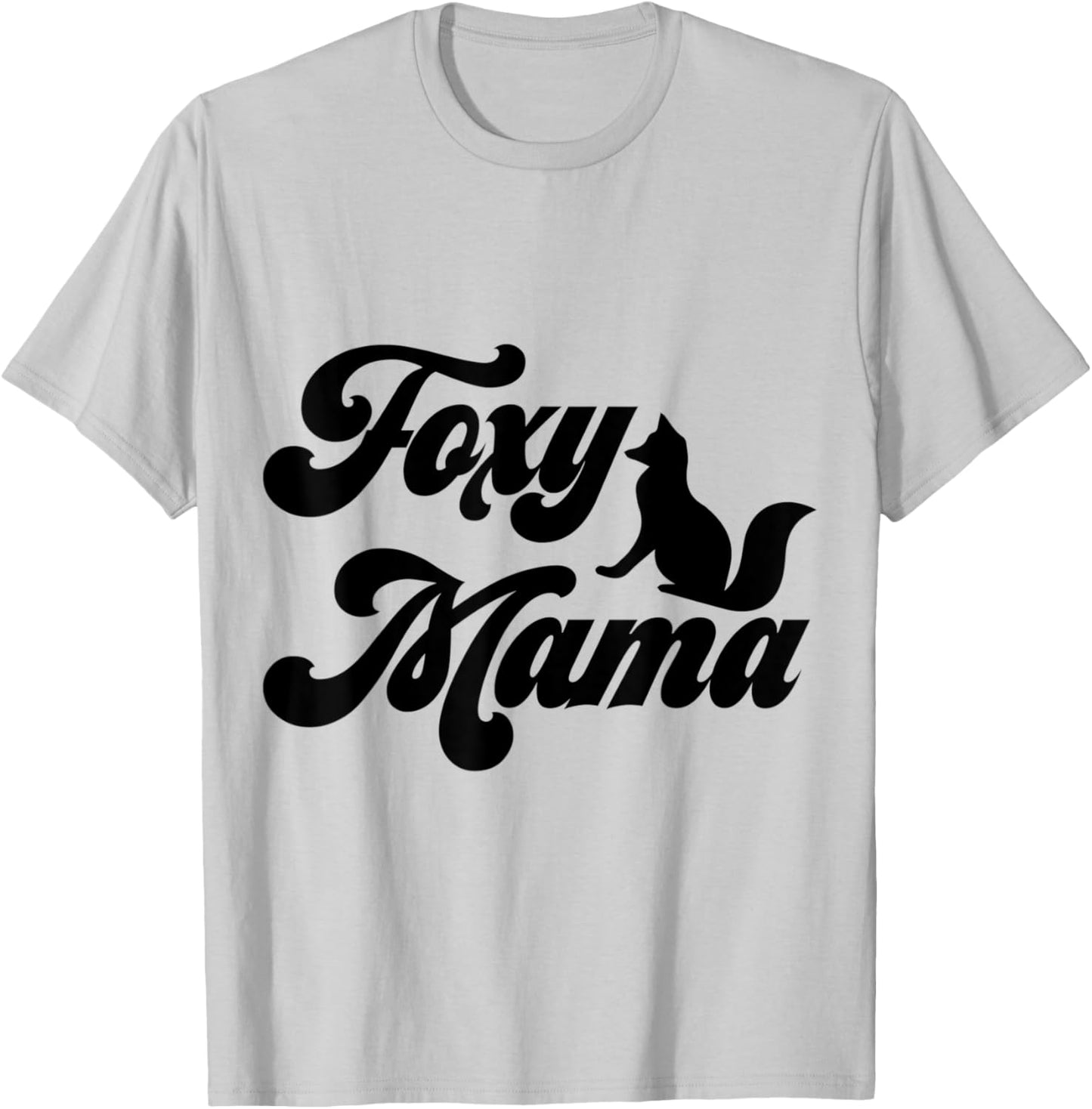 Pet Cute Cute Fennec Foxes Mama Mom Animals Foxy T-Shirt - T-Shirt | Ash
