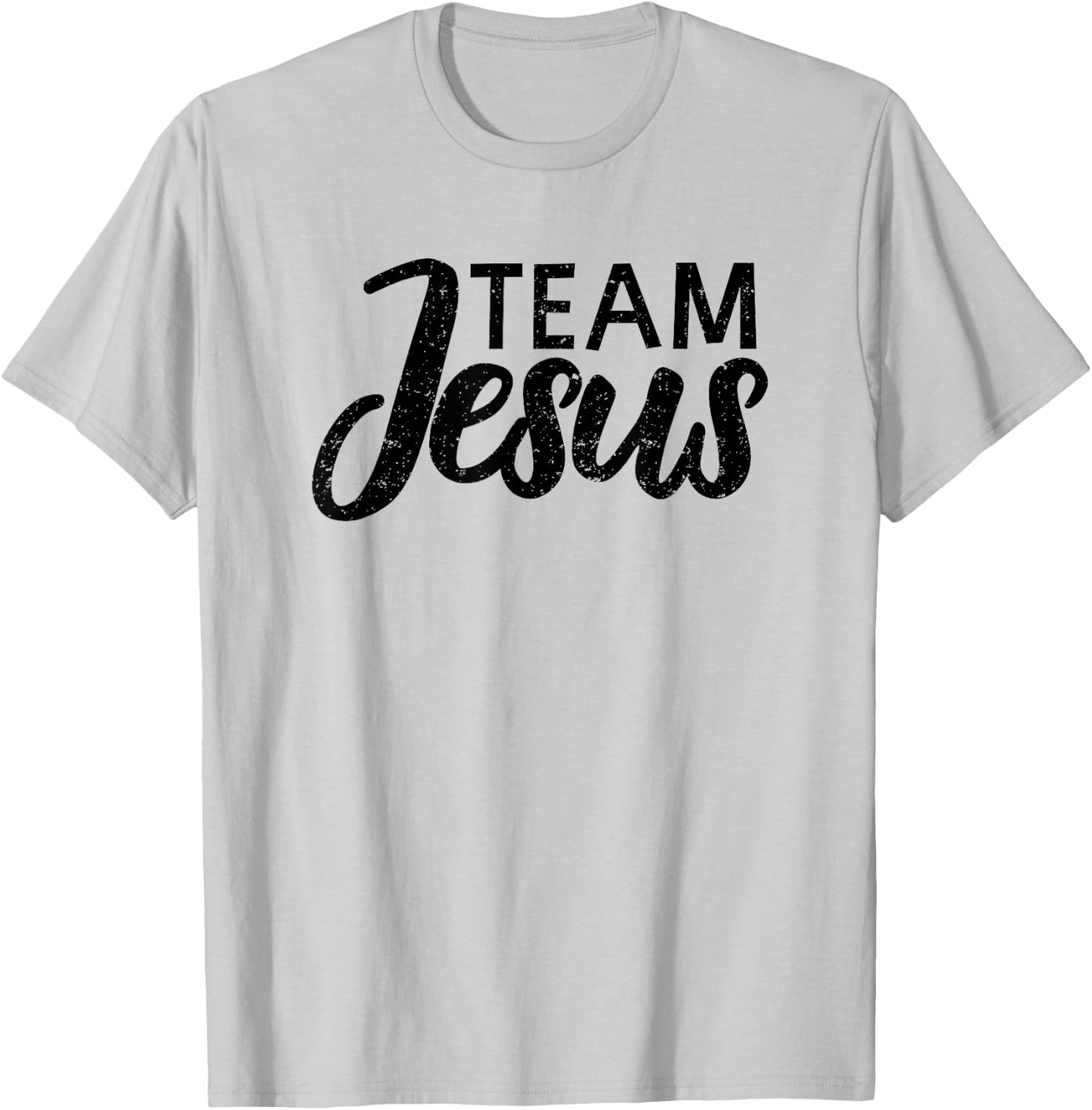 Team Jesus | Christian Jesus T-Shirt - T-Shirt | Ash