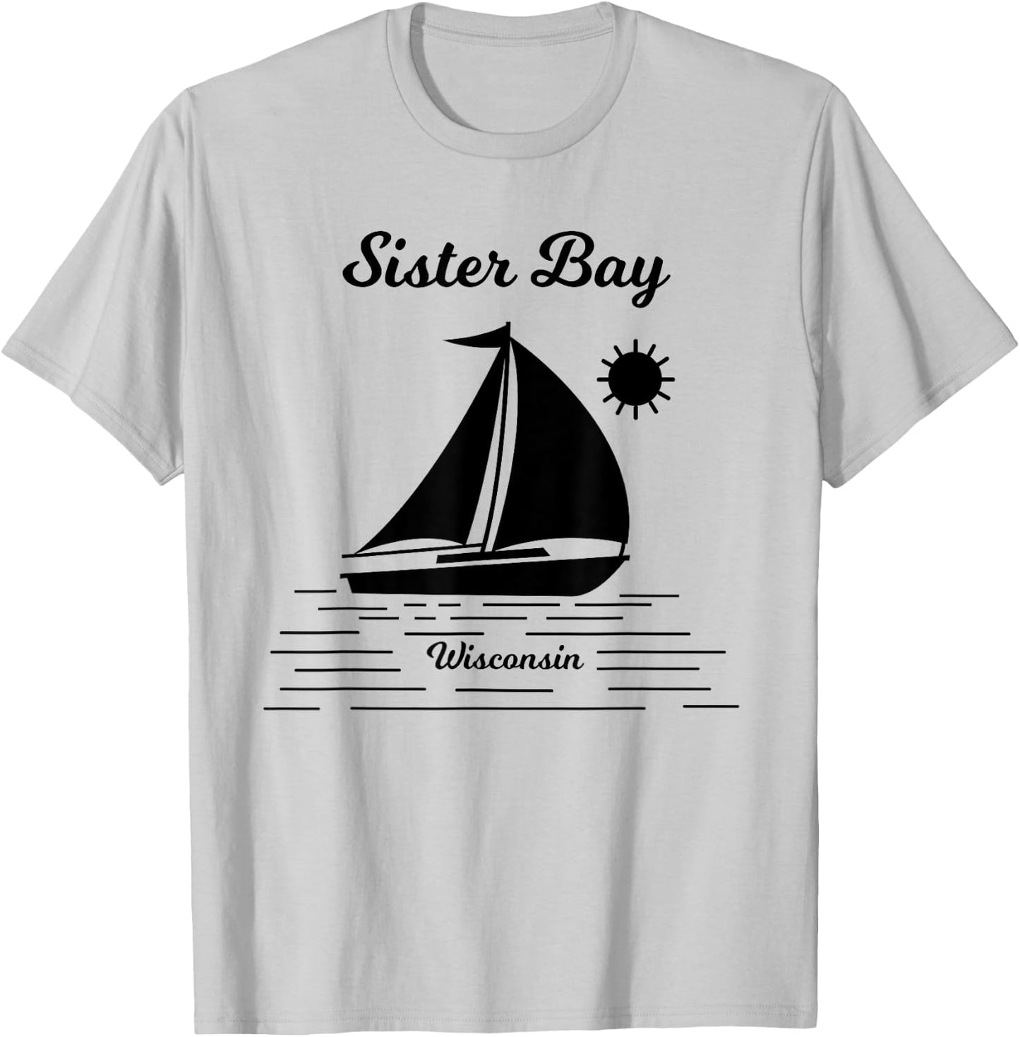 Sister Bay Door County Wisconsin T-Shirt - T-Shirt | Ash