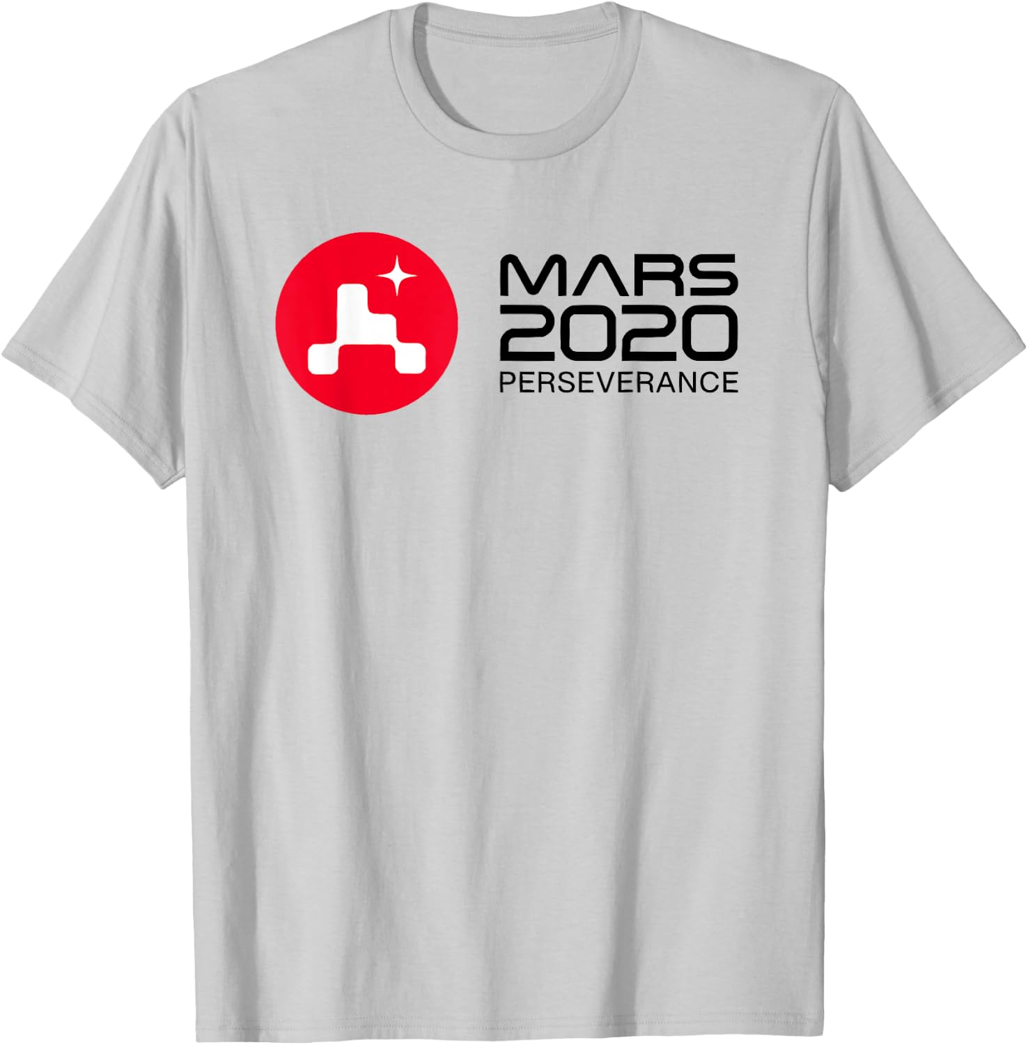 Mars 2020 Perseverance Rover Launch Day Commemorative T-Shirt - T-Shirt | Ash