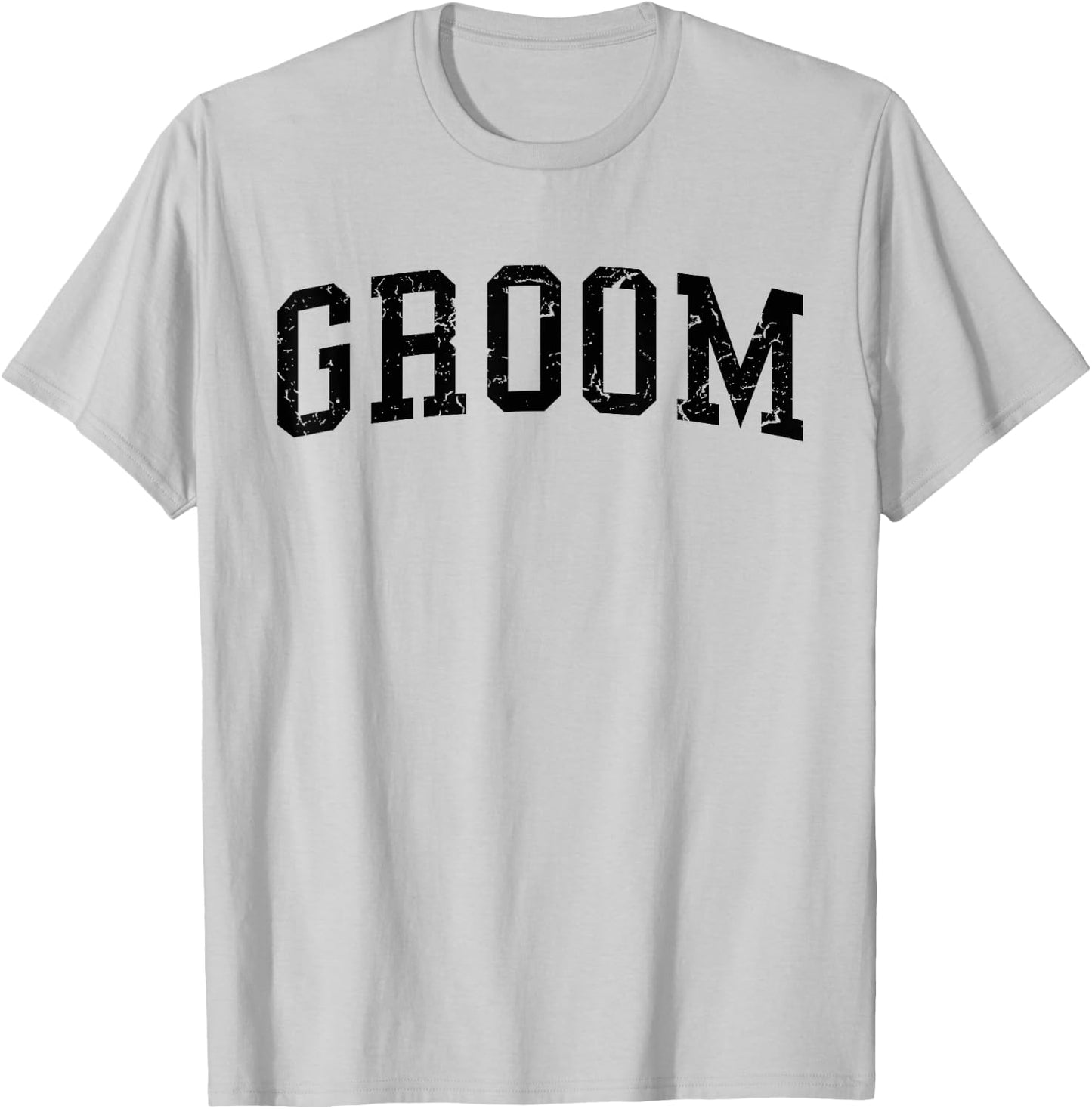 Groom, Matching Bride, Wedding Bachelor Party Groom T-Shirt - T-Shirt | Ash