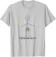 Funny Tennis Design Men, Tennis Player Boys T-Shirt - T-Shirt | Ash