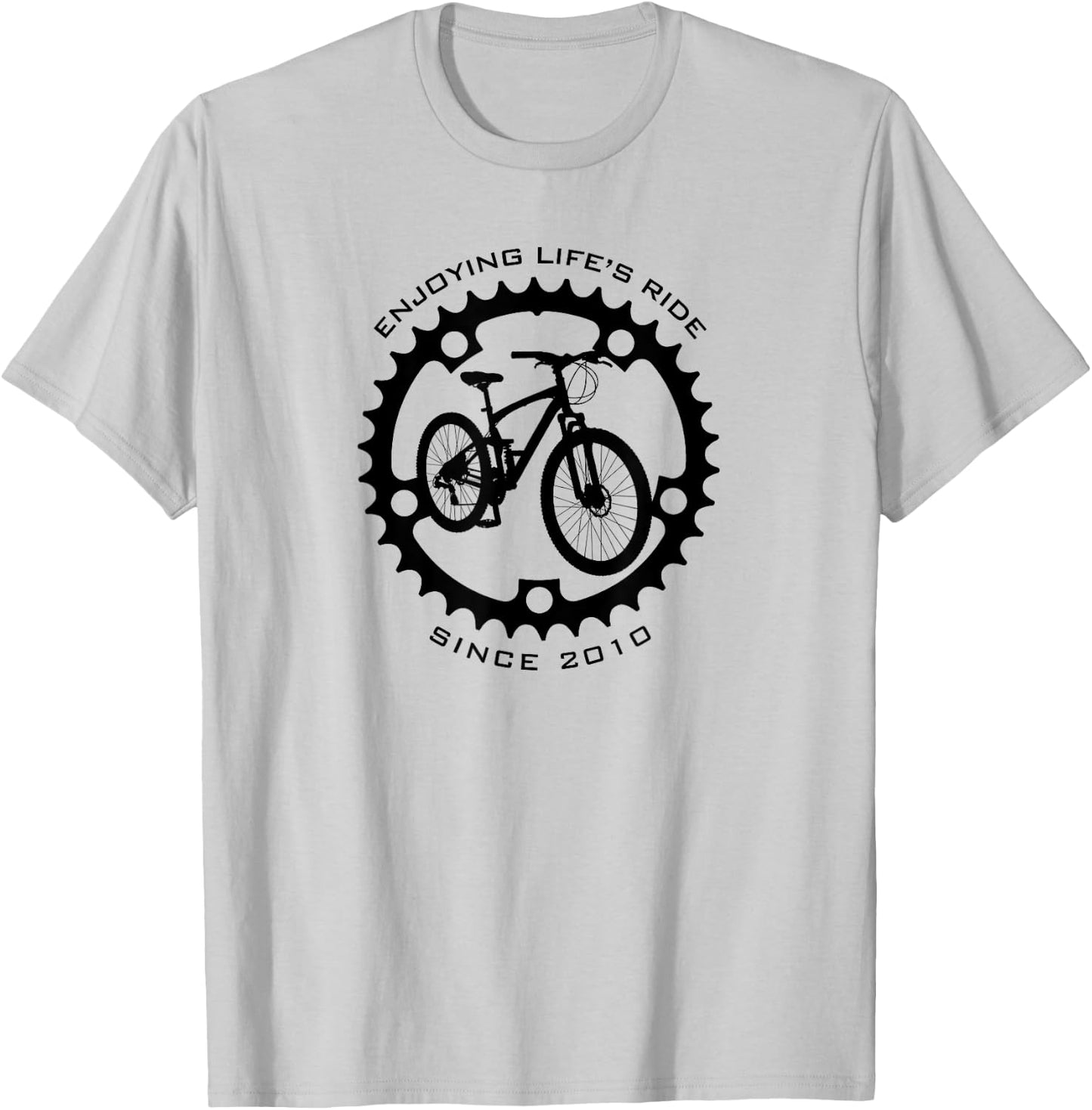 15 Year Old Mountain Biker Biking 2010 15th Birthday T-Shirt - T-Shirt | Ash