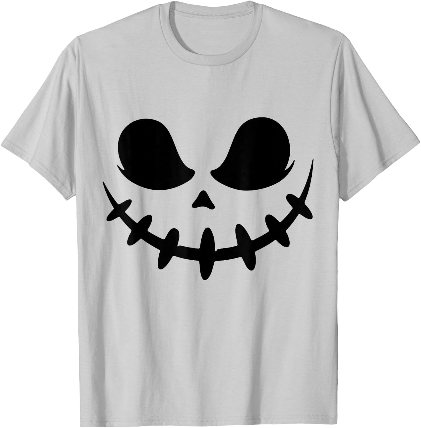 Pumpkin Jack O Lantern Face Jackolantern T-Shirt - T-Shirt | Ash