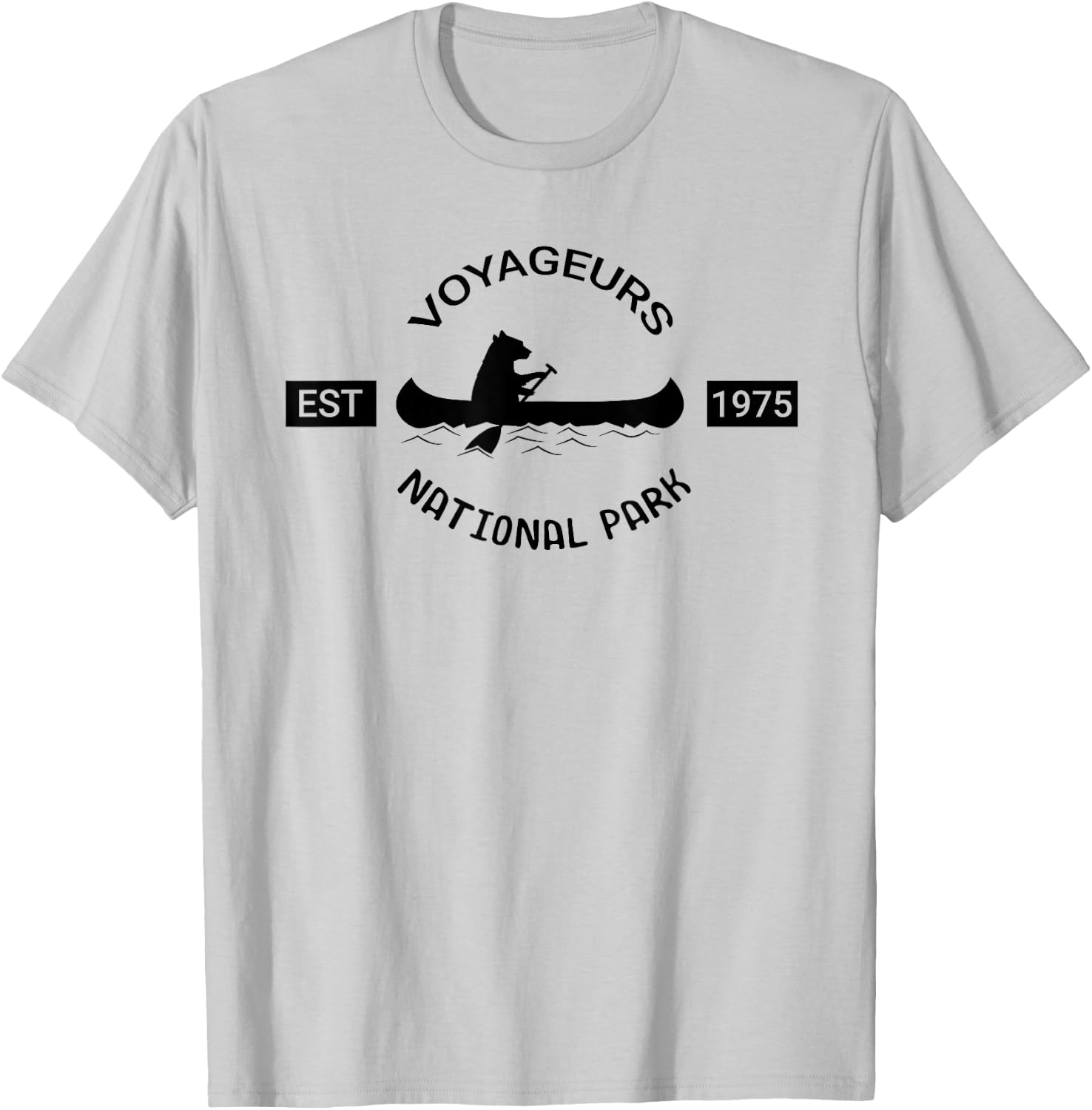 Voyageurs National Park Shirt | Minnesota National Parks T-Shirt - T-Shirt | Ash