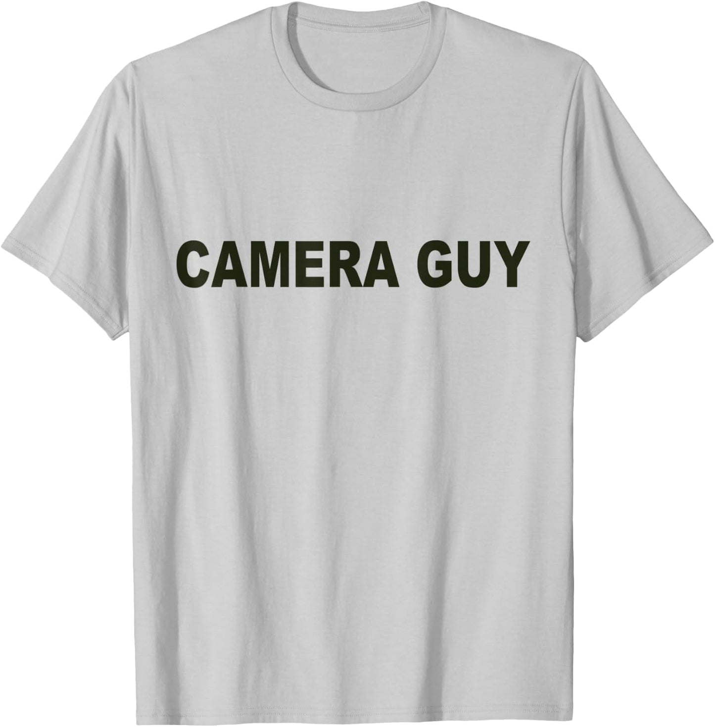 Camera Guy T-Shirt - T-Shirt | Ash