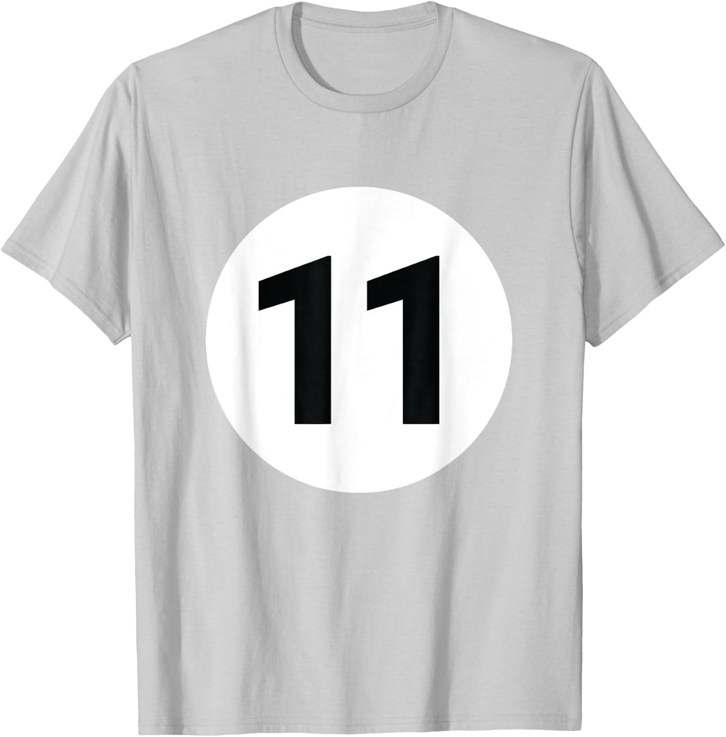8 Pool Ball 11 Billiards Costume Halloween Group Matching T-Shirt - T-Shirt | Ash