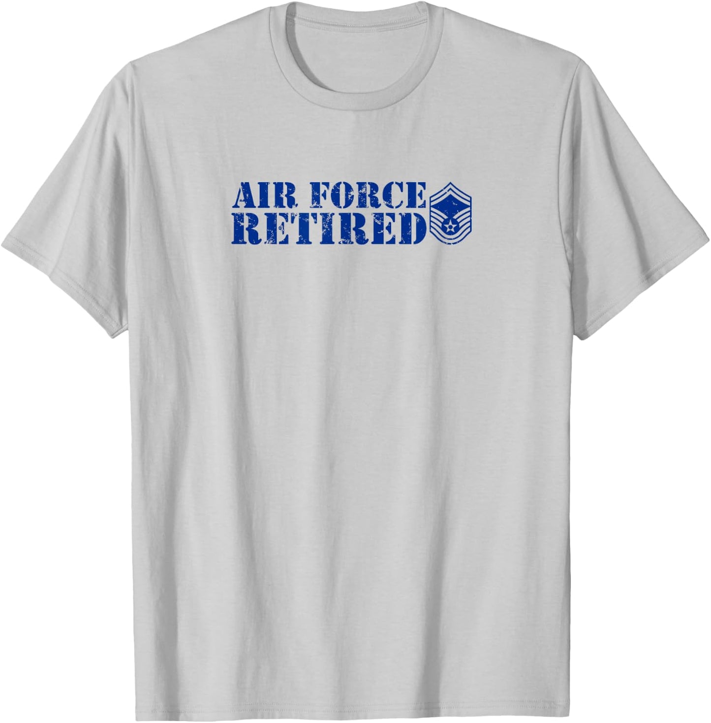 Air Force Senior Master Sergeant (SMSgt) T-Shirt - T-Shirt | Ash