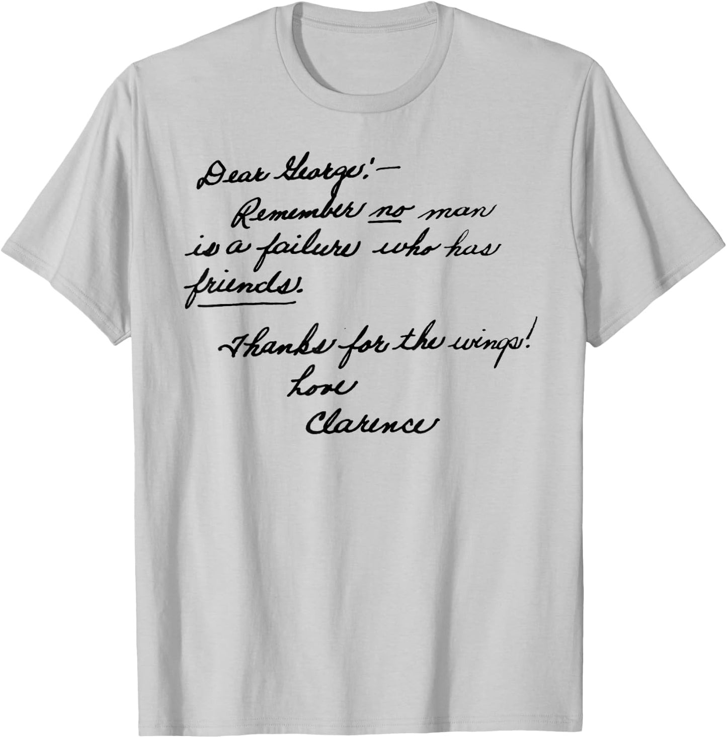 Pottersville Vintage Christmas Classic It's a Wonderful Life T-Shirt - T-Shirt | Ash
