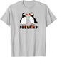 Two Cute puffins from Iceland T-Shirt - T-Shirt | Ash
