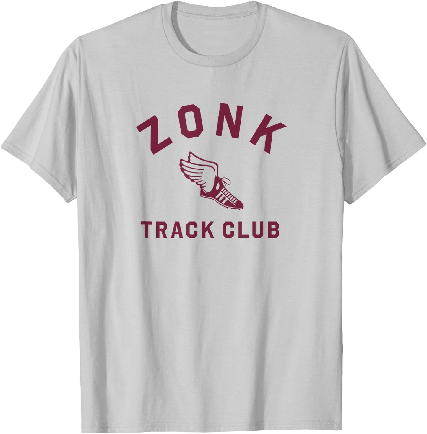 Inkfidel | Zonk Track Club T-Shirt - T-Shirt | Ash