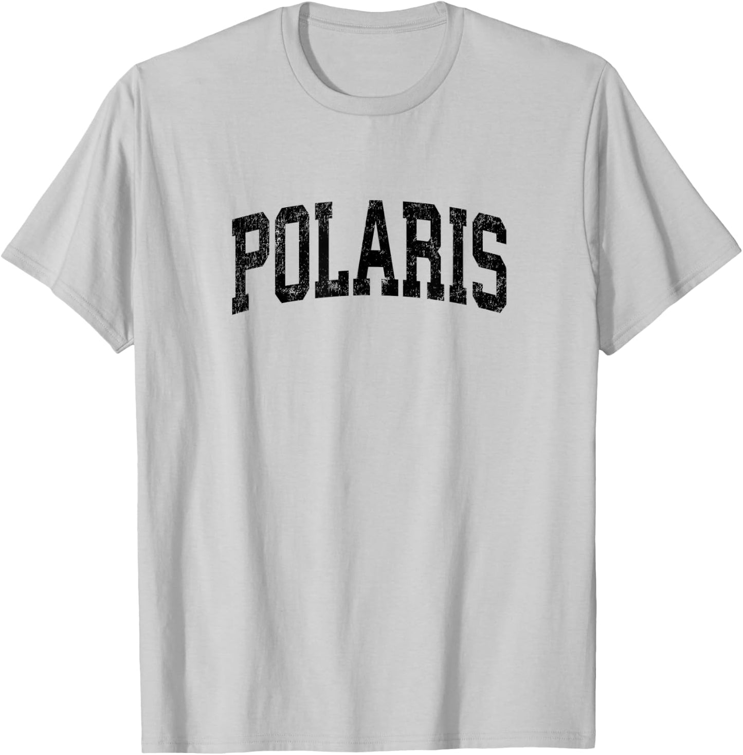 Polaris Montana MT Vintage Athletic Sports Black Design T-Shirt - T-Shirt | Ash
