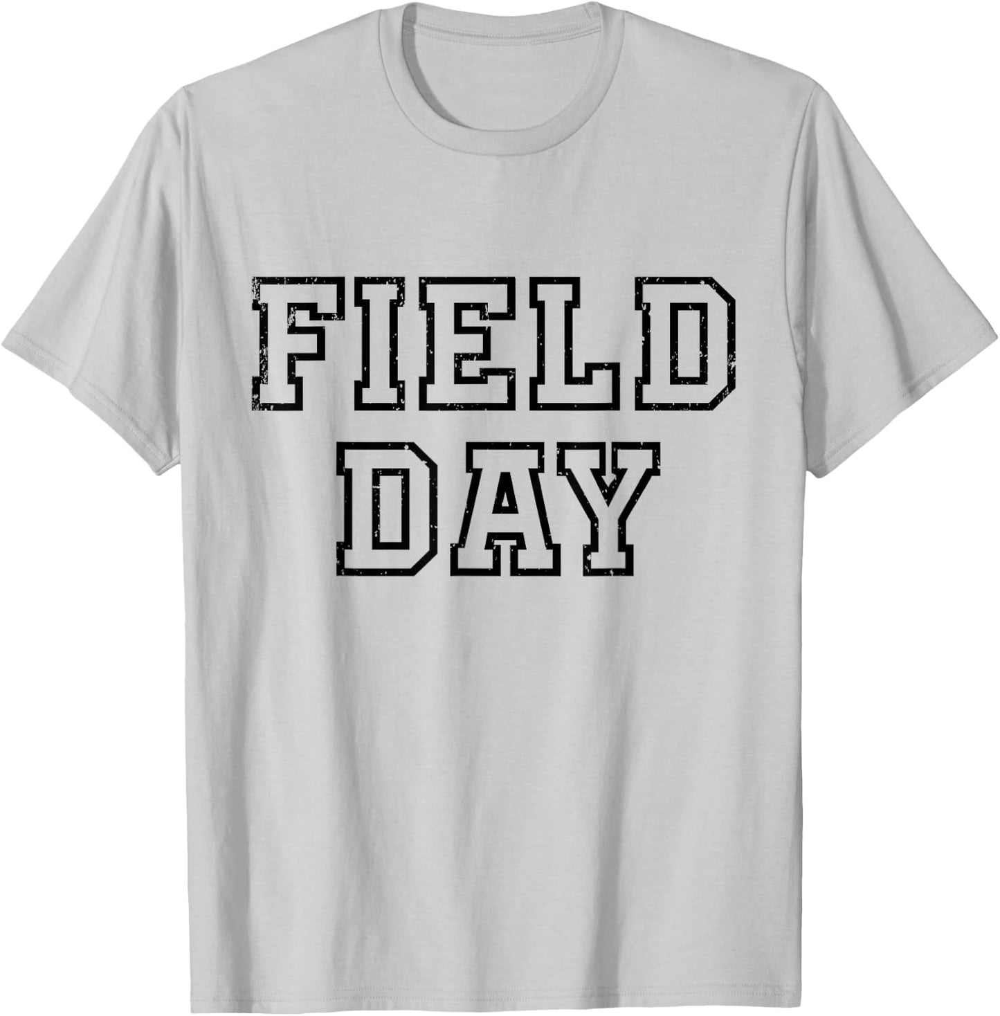 Field Day 2025 For school teachers kids and family yellow T-Shirt - T-Shirt | Ash