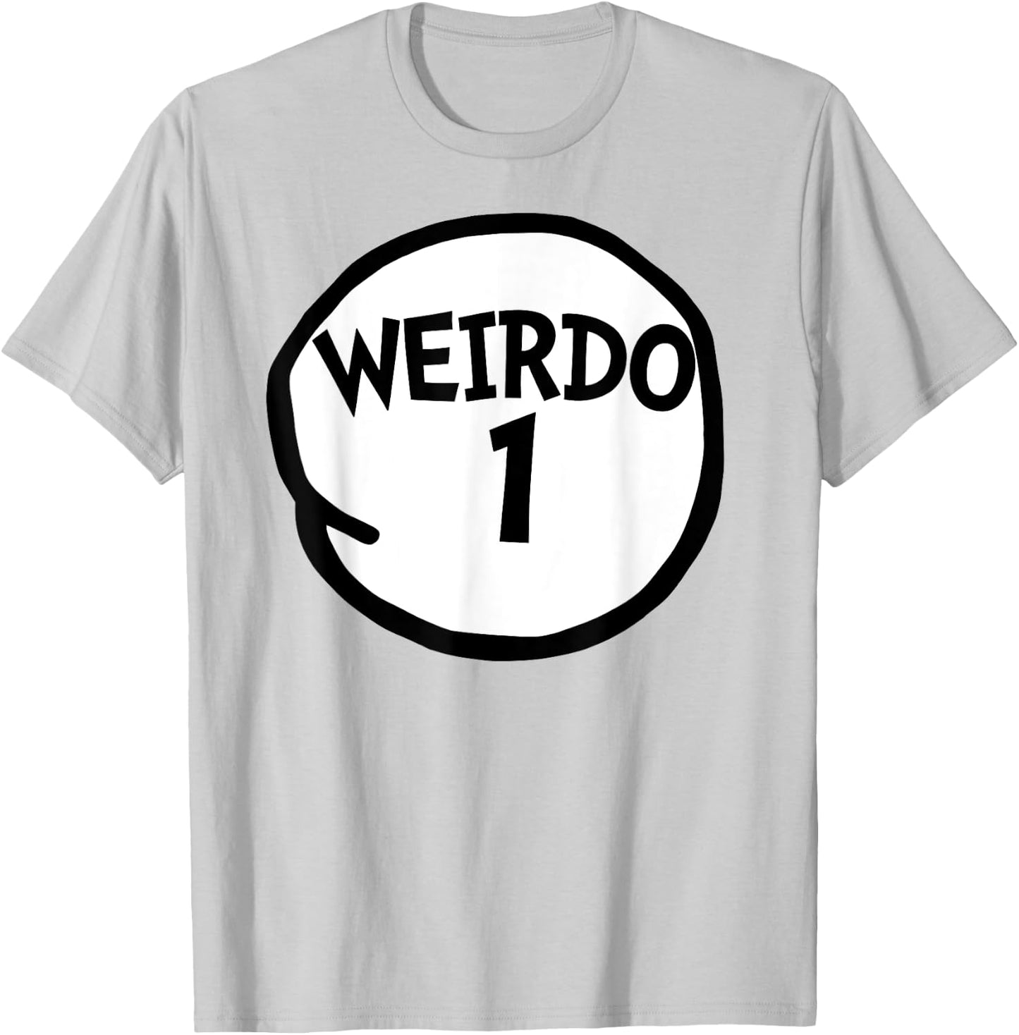 Weirdo 1 Funny Weirdo One Group T-Shirt - T-Shirt | Ash