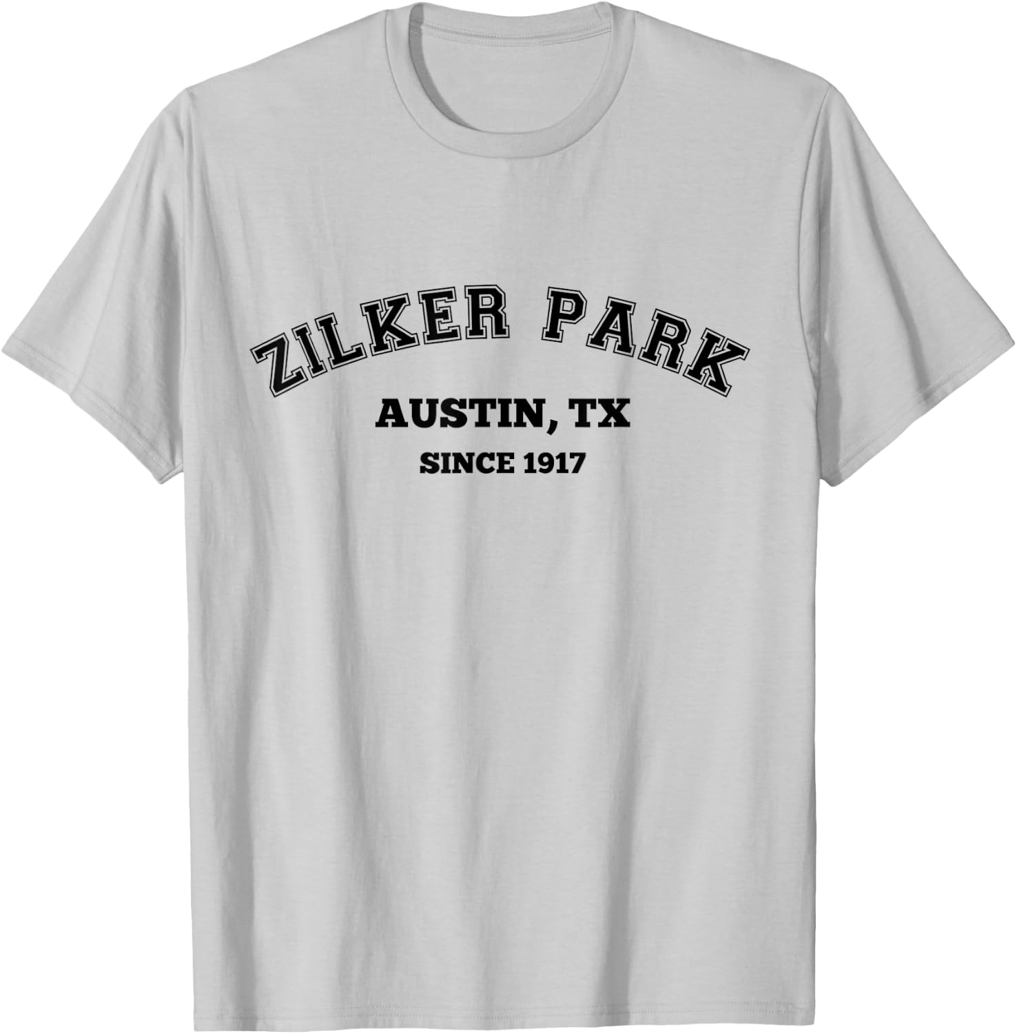Austin Texas ATX Zilker Park T-Shirt - T-Shirt | Ash