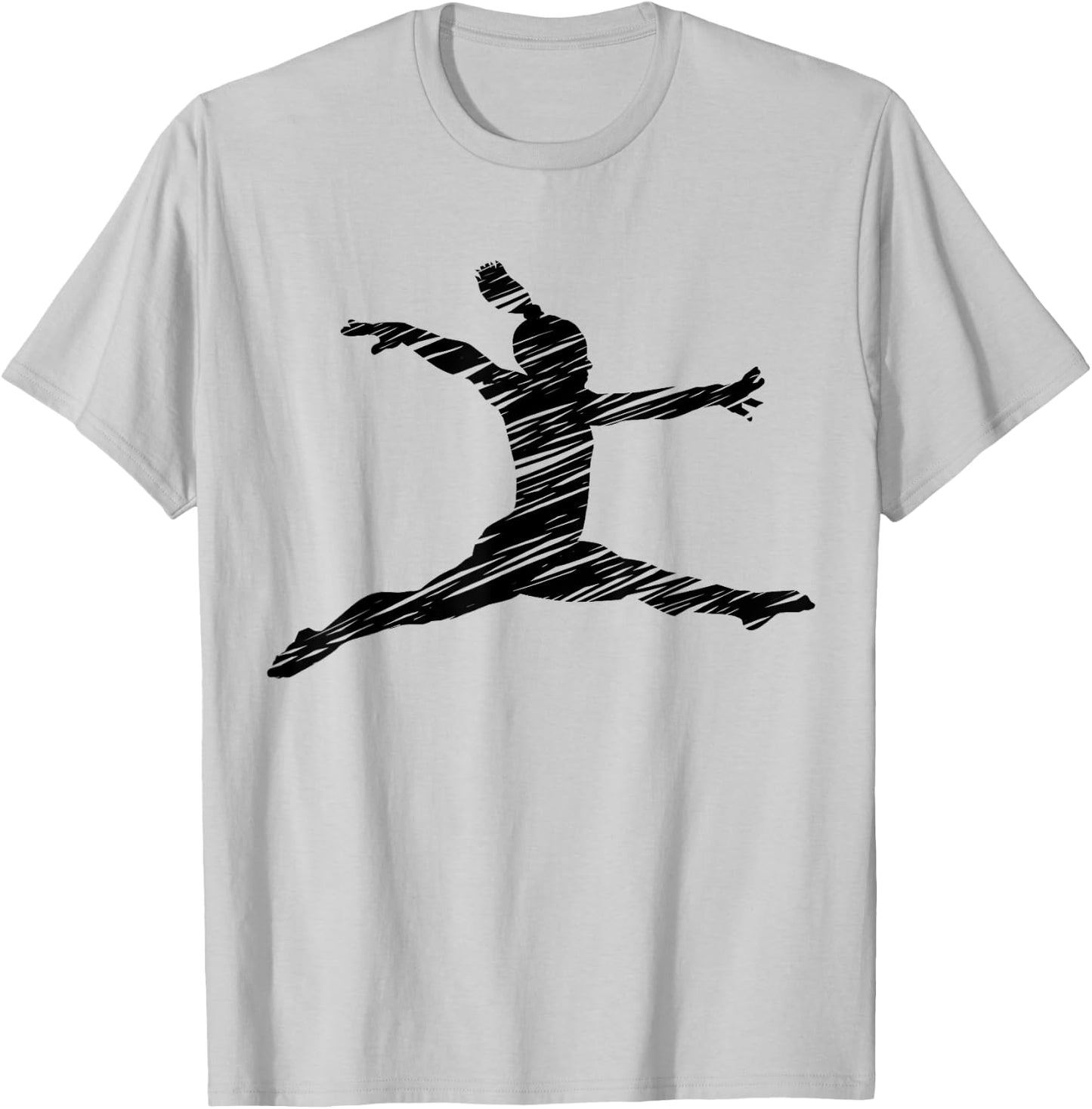 Gift Gymnastics Ladies Retro Gymnastics Motif - Blue, Women's Small T-Shirt - T-Shirt | Ash