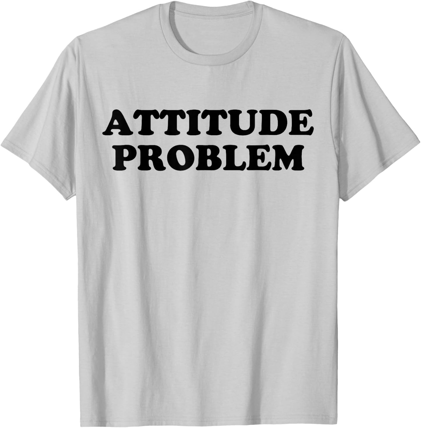 I Heart My Attitude Problem - Funny Matching Couples T-Shirt - T-Shirt | Ash